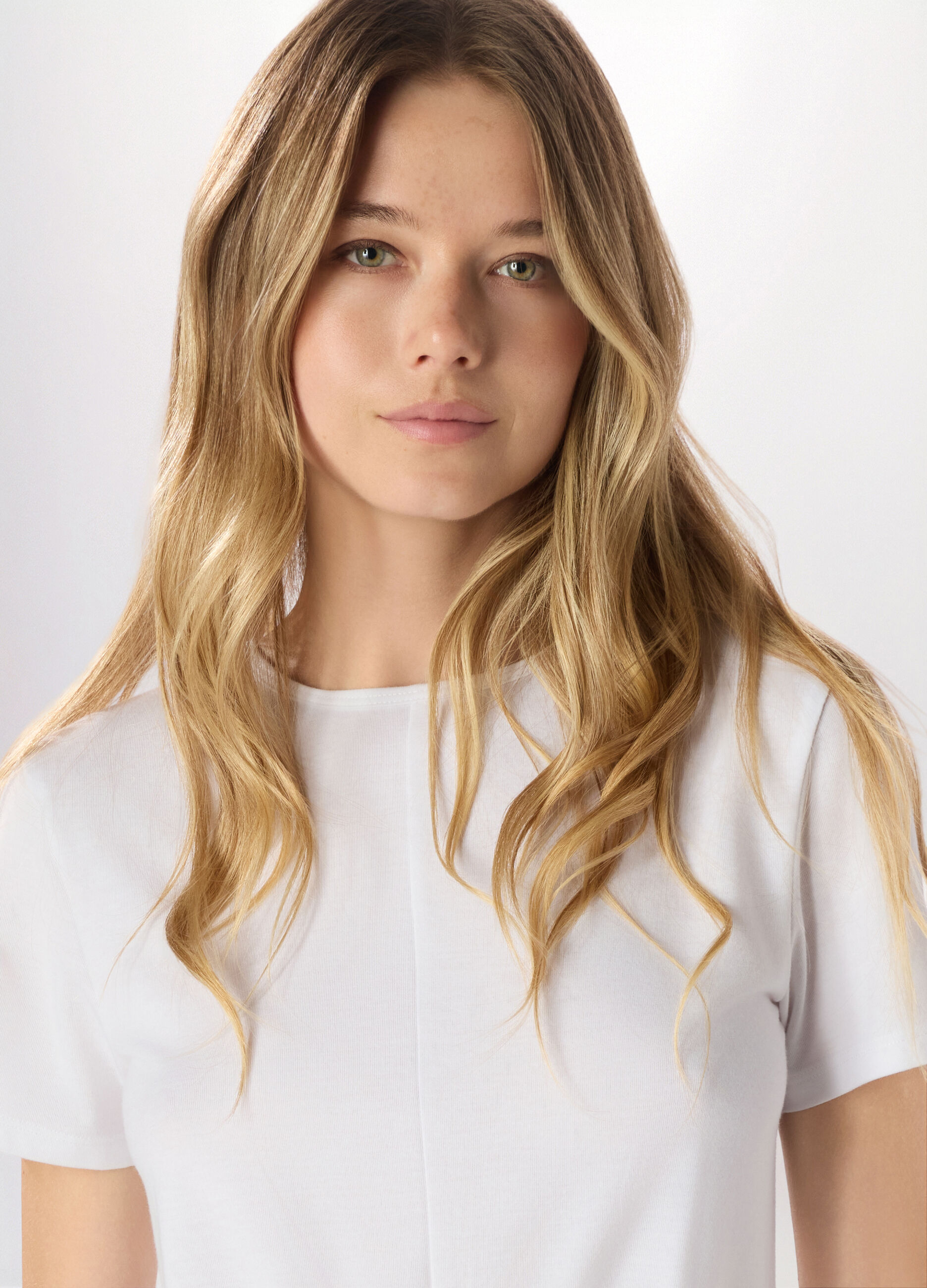 T-shirt in jersey misto viscosa Holistic fitness donna_2