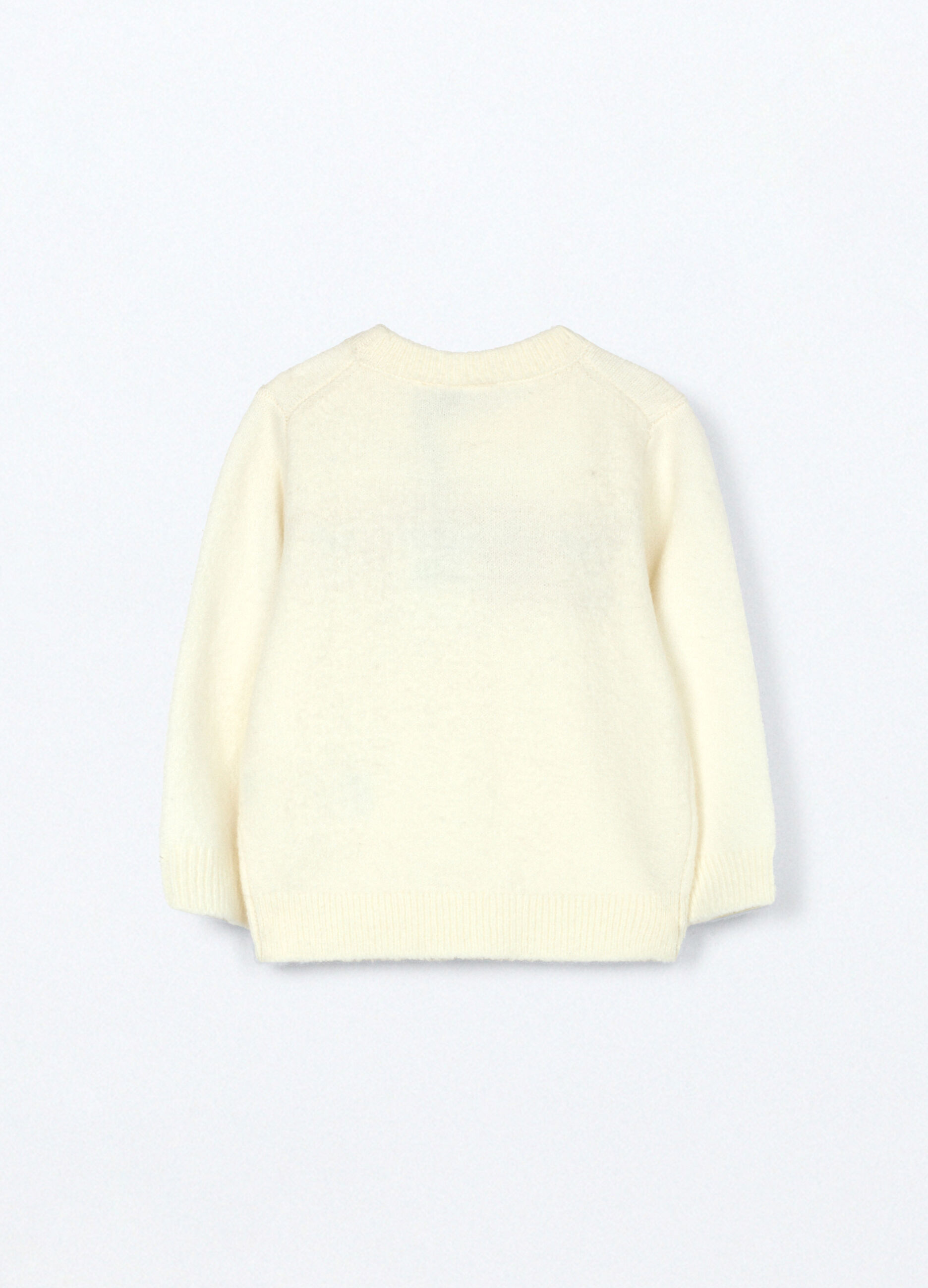 Tricot con lavorazione jacquard neonata_1