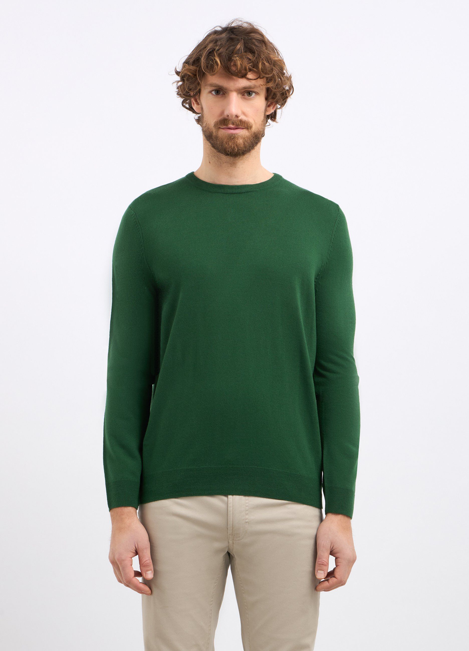 Girocollo tricot uomo_0