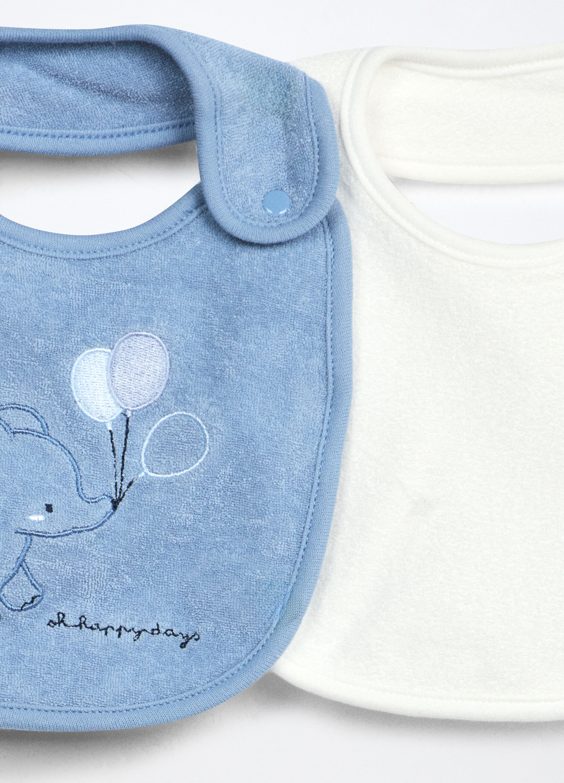 Pack 4 bavaglini in spugna di puro cotone _2