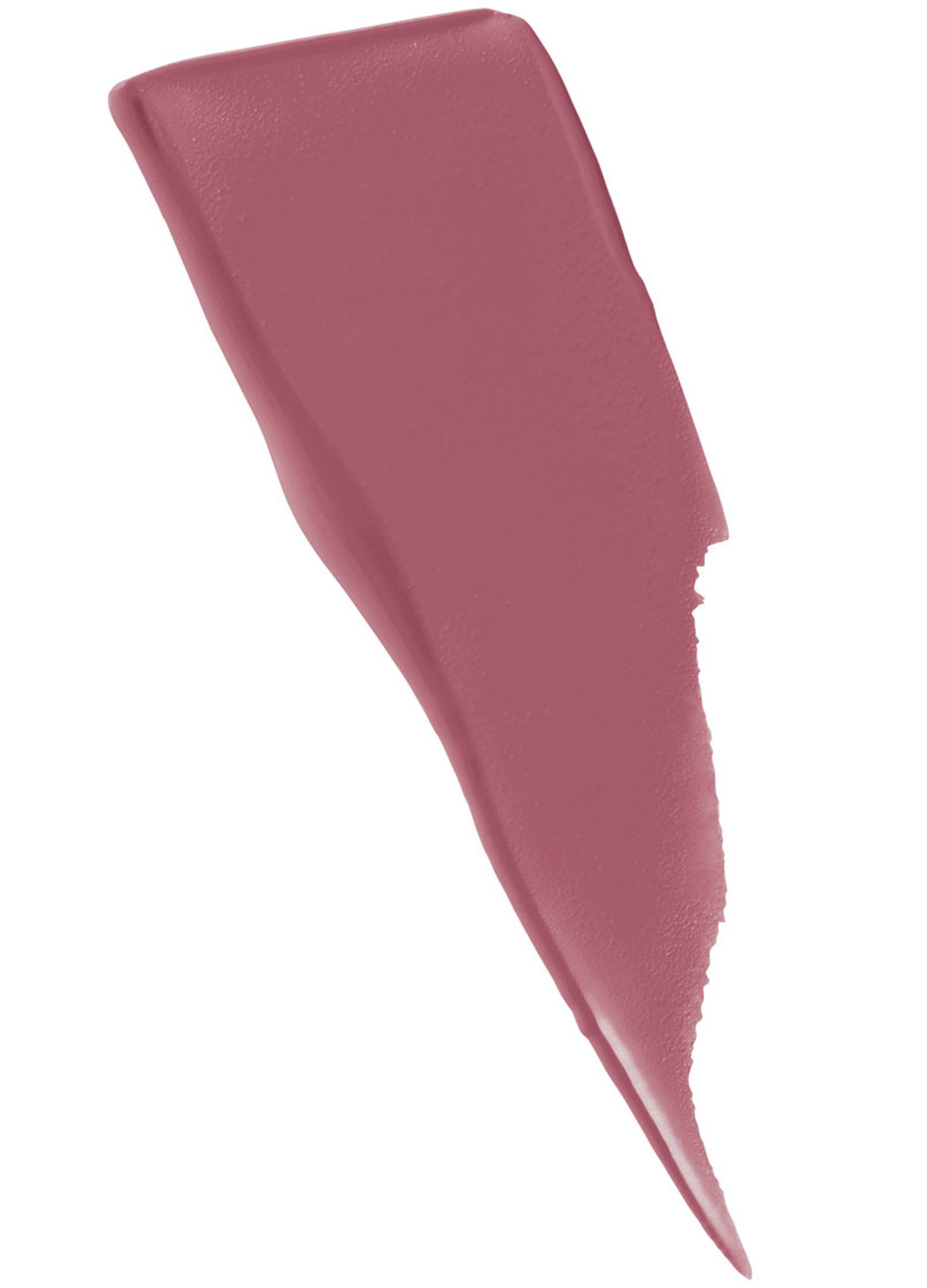 Maybelline New York Tinta Labbra SuperStay Matte Ink, Rossetto Matte Liquido a Lunga Tenuta, Lover (15), 5 ml._3