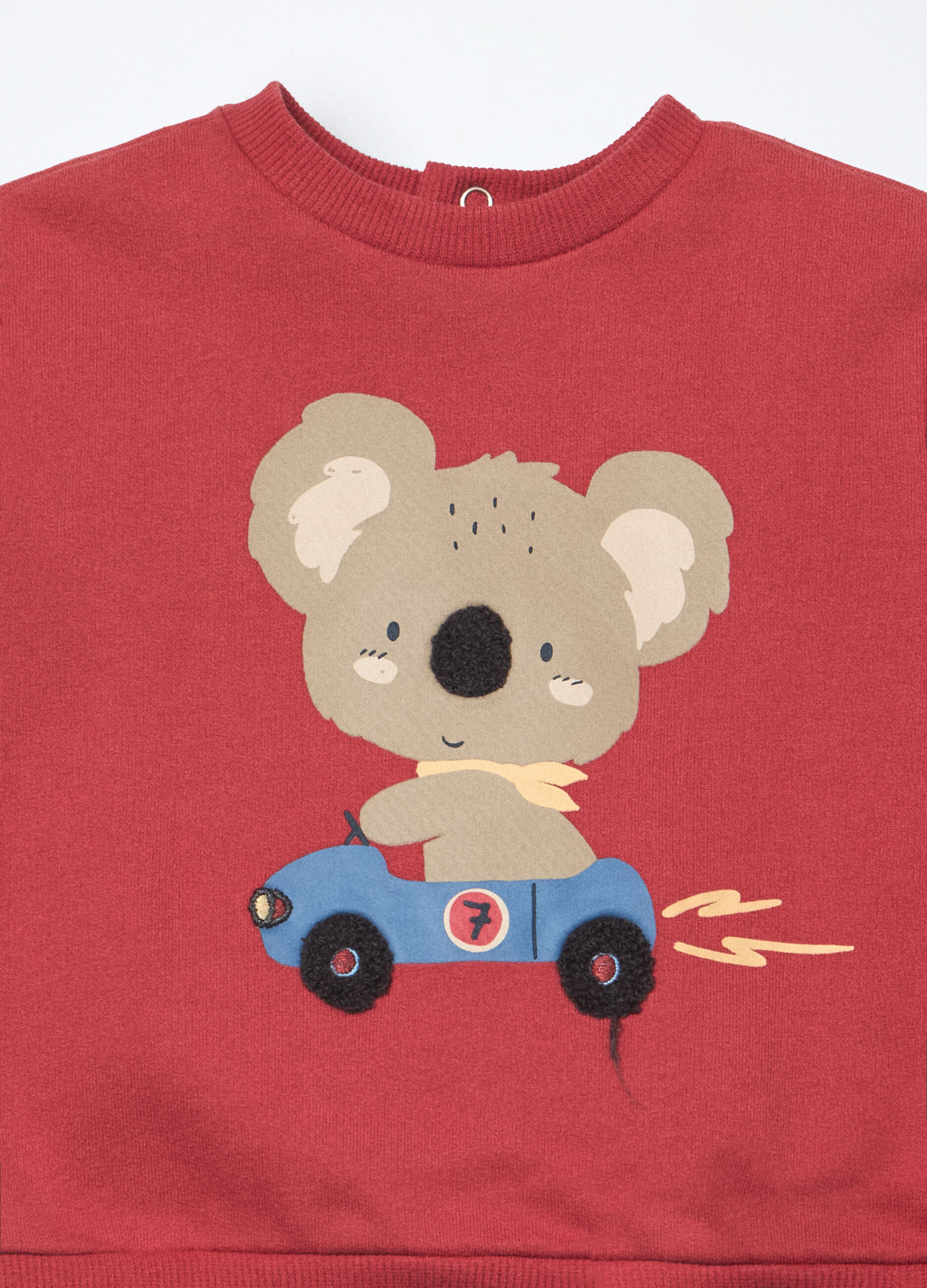 Felpa girocollo in puro cotone neonato_2