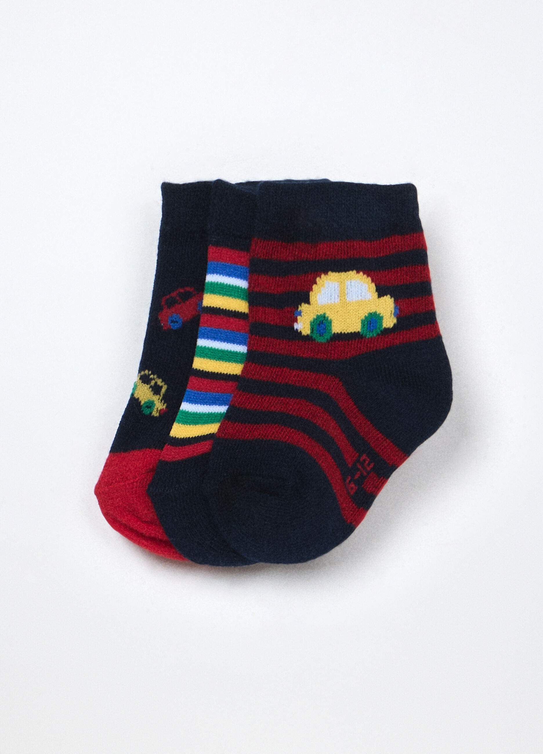 Pack 3 calzini misto cotone neonato_0