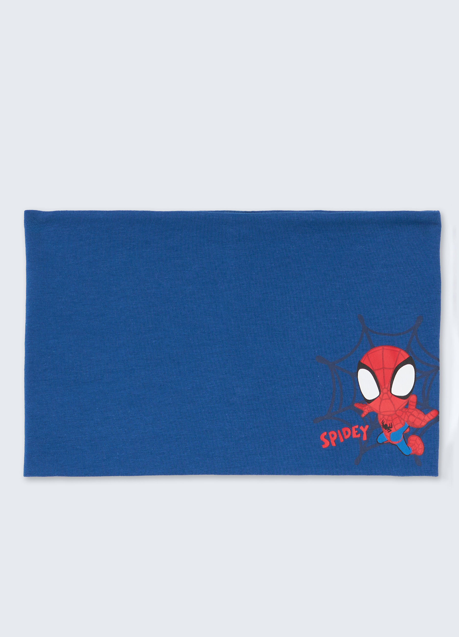 Scaldacollo Spider-Man in cotone stretch neonato_0