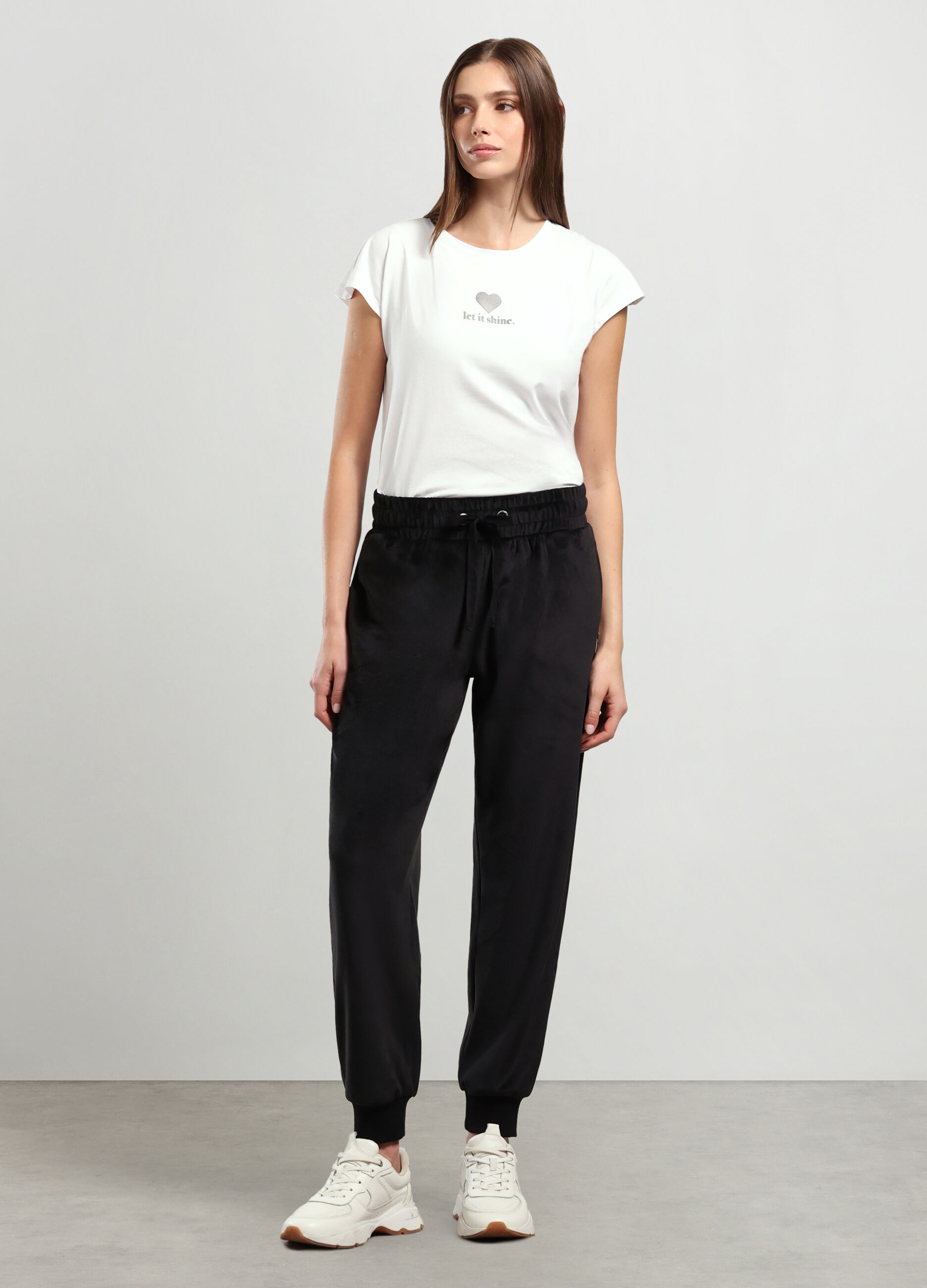 Jogger in ciniglia donna_0