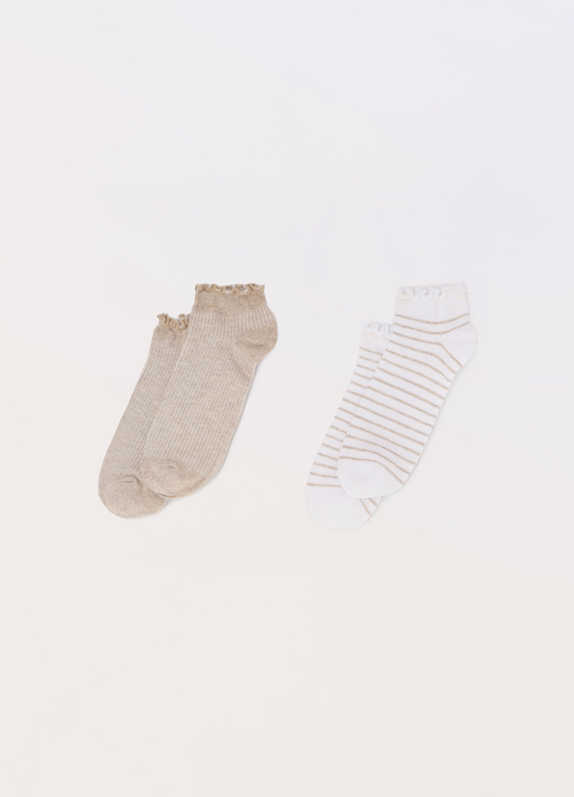 Pack 2 calze in misto cotone donna_0