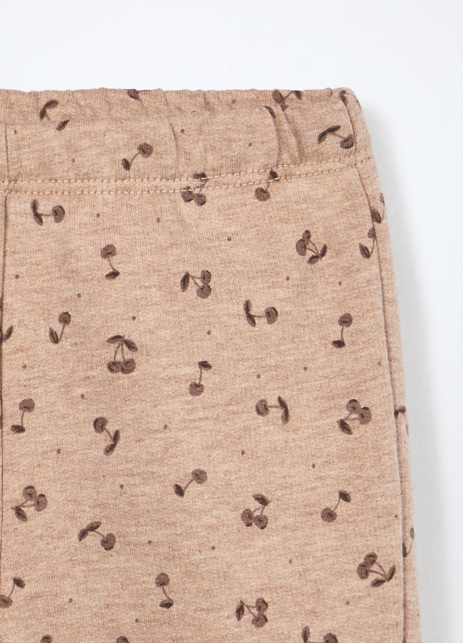 Jogging set in misto cotone fleece neonata_3