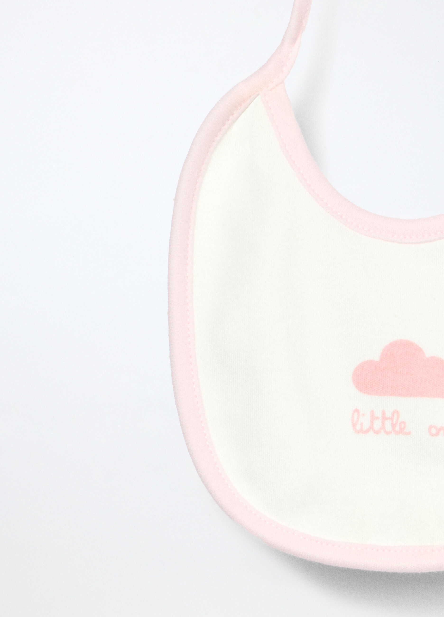 Pack 2 bavaglini in interlock di puro cotone _2