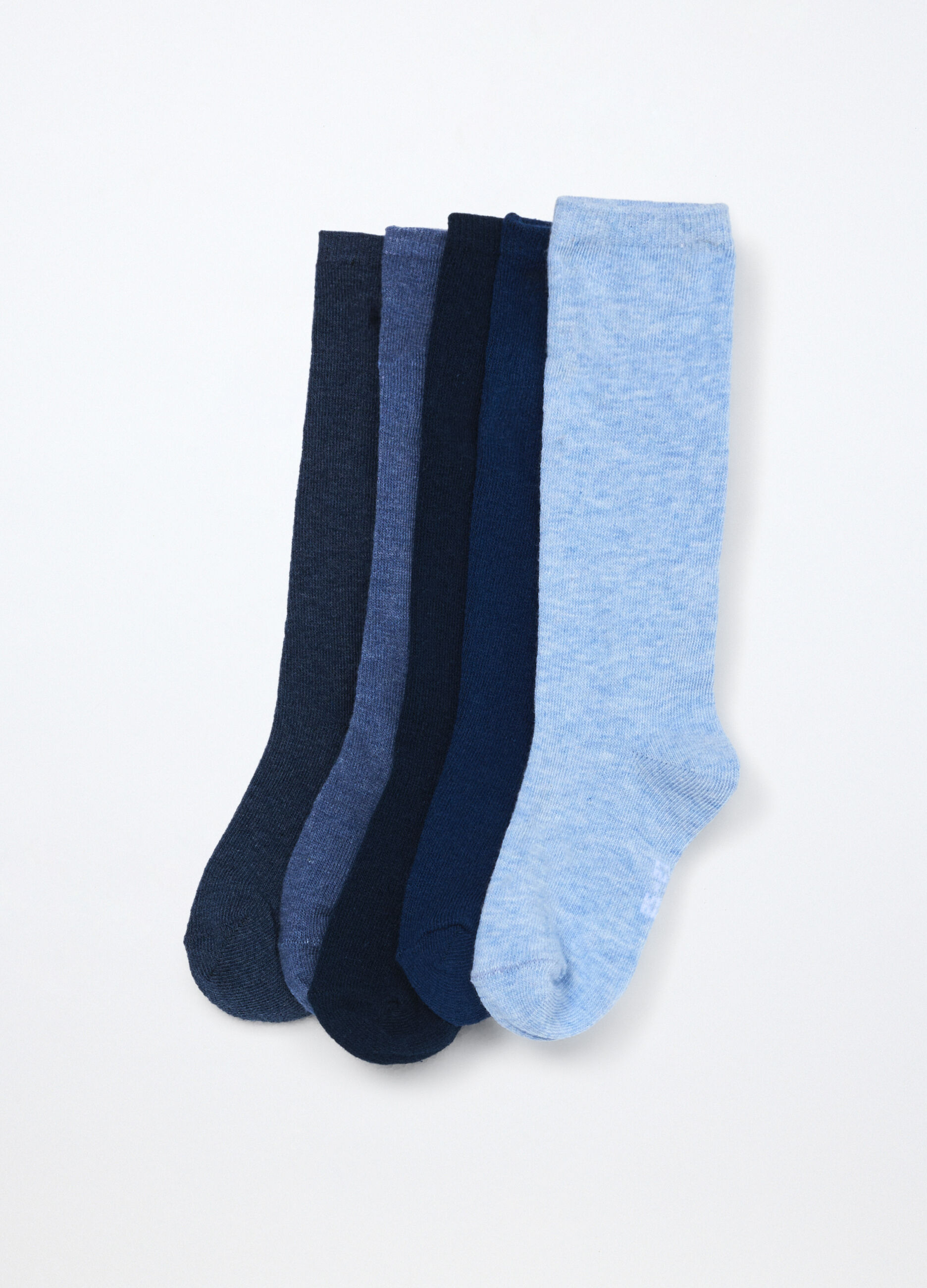 Pack 5 calze lunghe misto cotone bambino_1