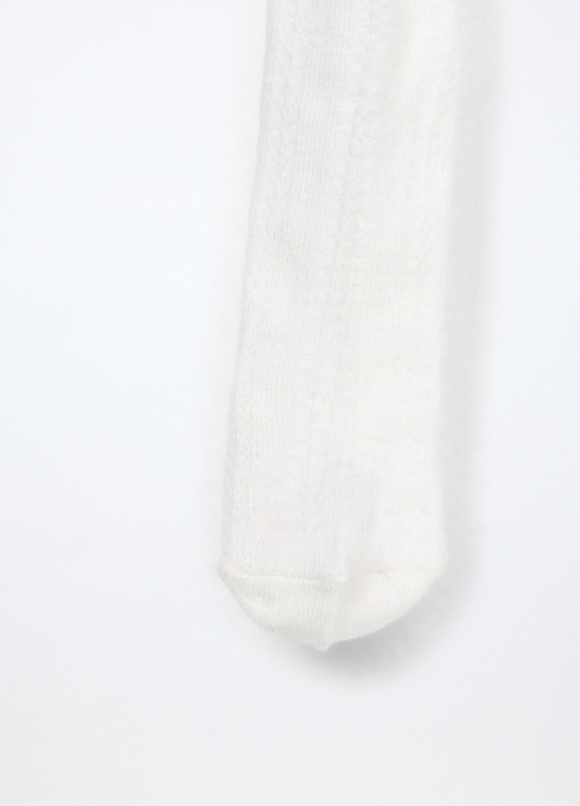 Collant misto cotone jacquard neonata_1