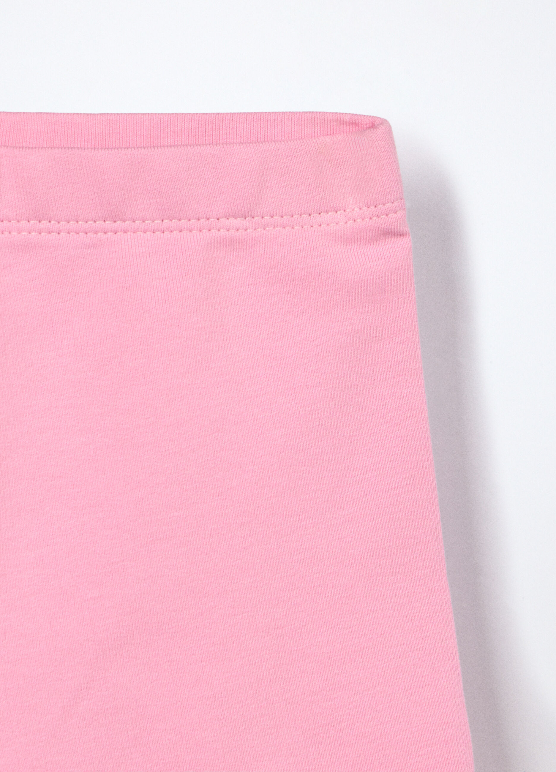 Jogging set in french terry di puro cotone neonata_3