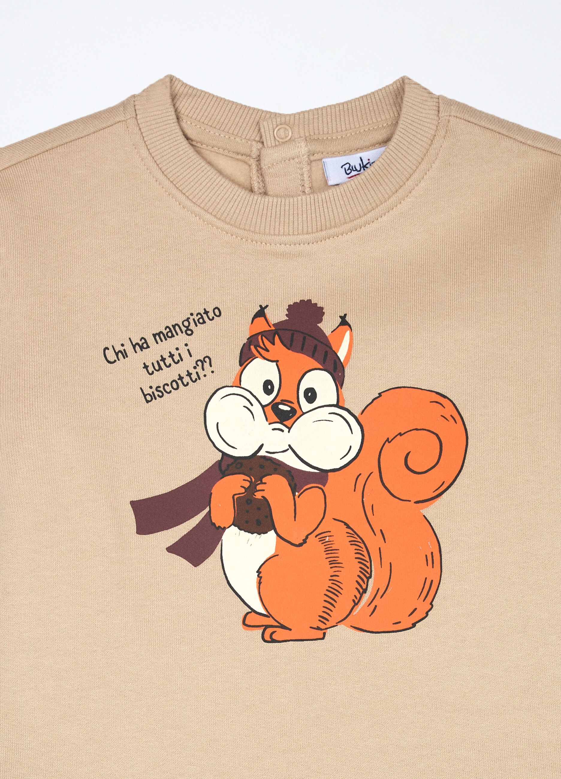 Jogging set in puro cotone fleece neonato_3