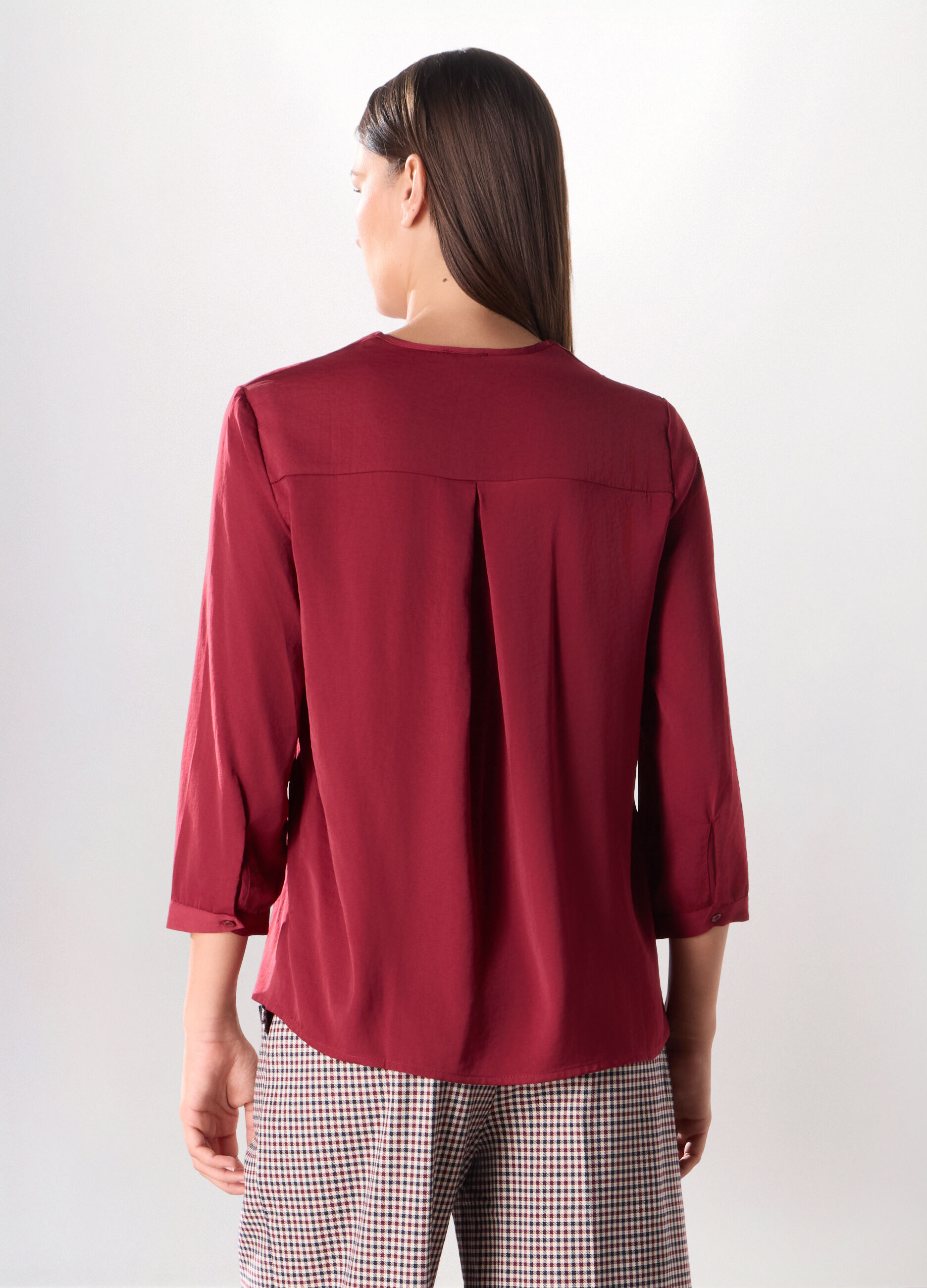 Blusa in raso donna_1
