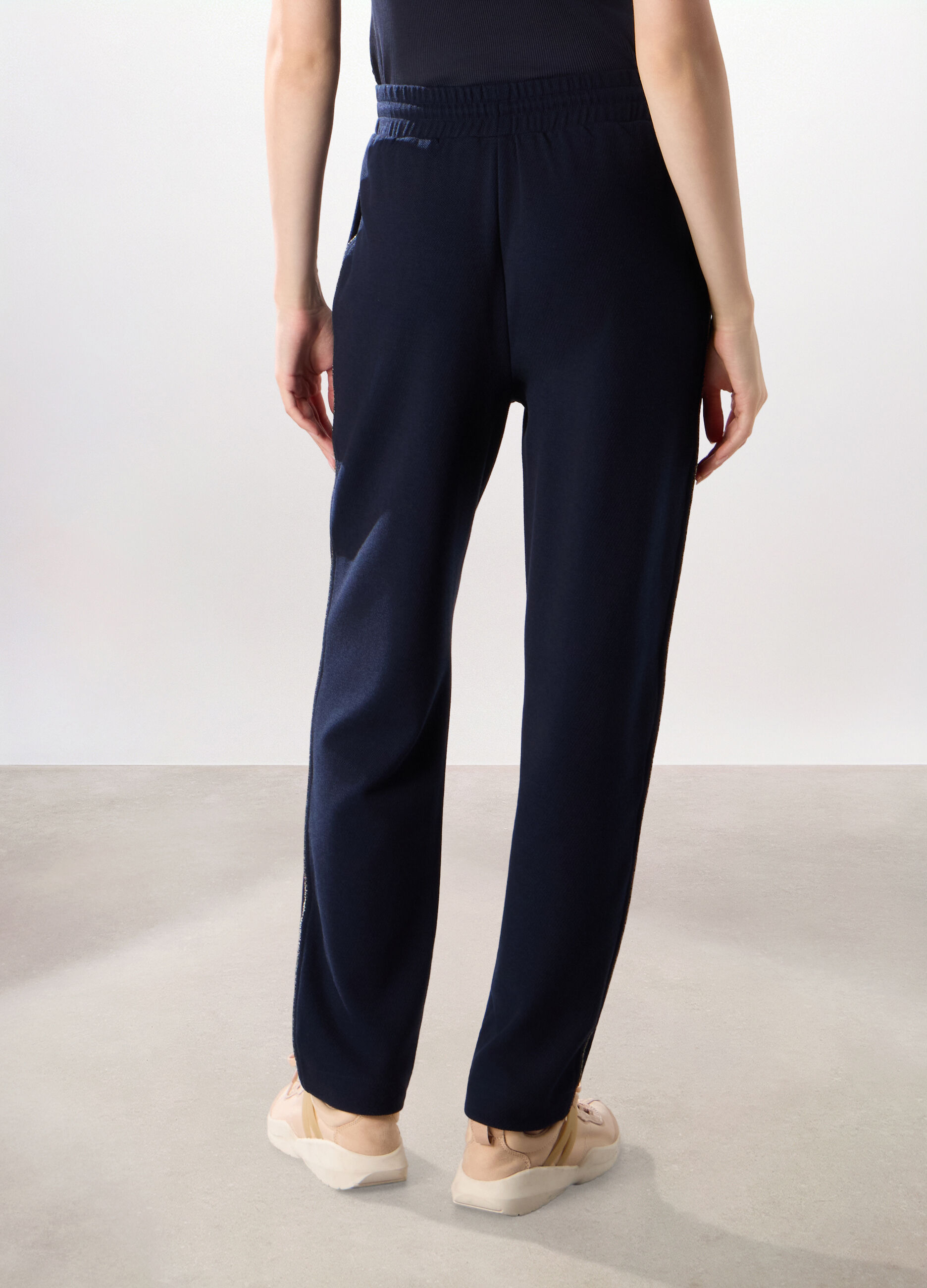 Jogger misto viscosa Piquet Holistic Fitness donna_1