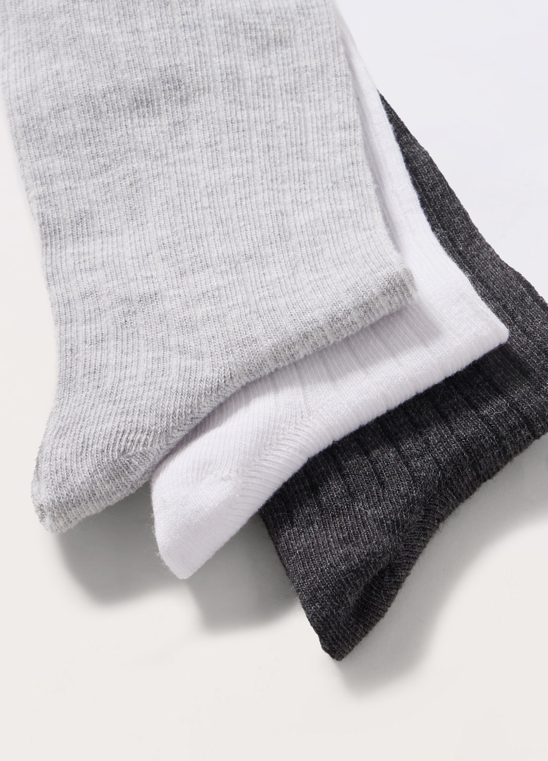 Pack 3 calze corte in misto cotone donna_1