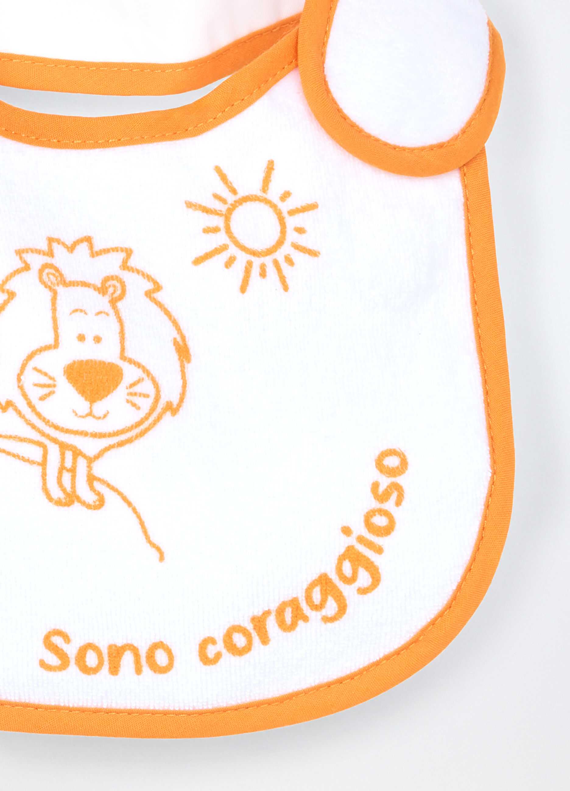 Pack 4 bavaglini in spugna di misto cotone_2