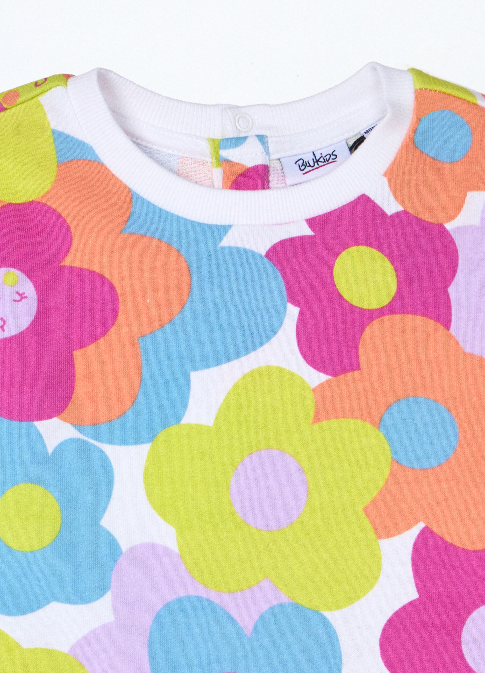 Jogging set in puro cotone neonata_2