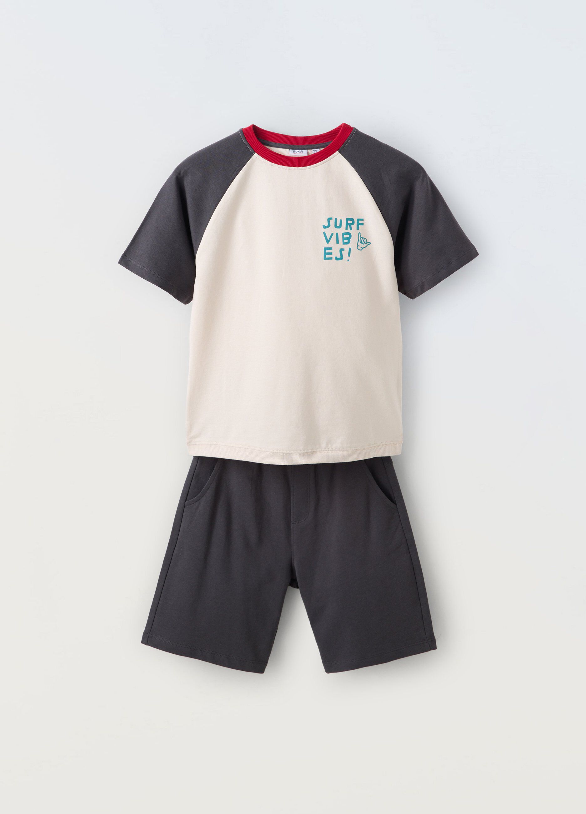 Jogging set in puro cotone ragazzo_0
