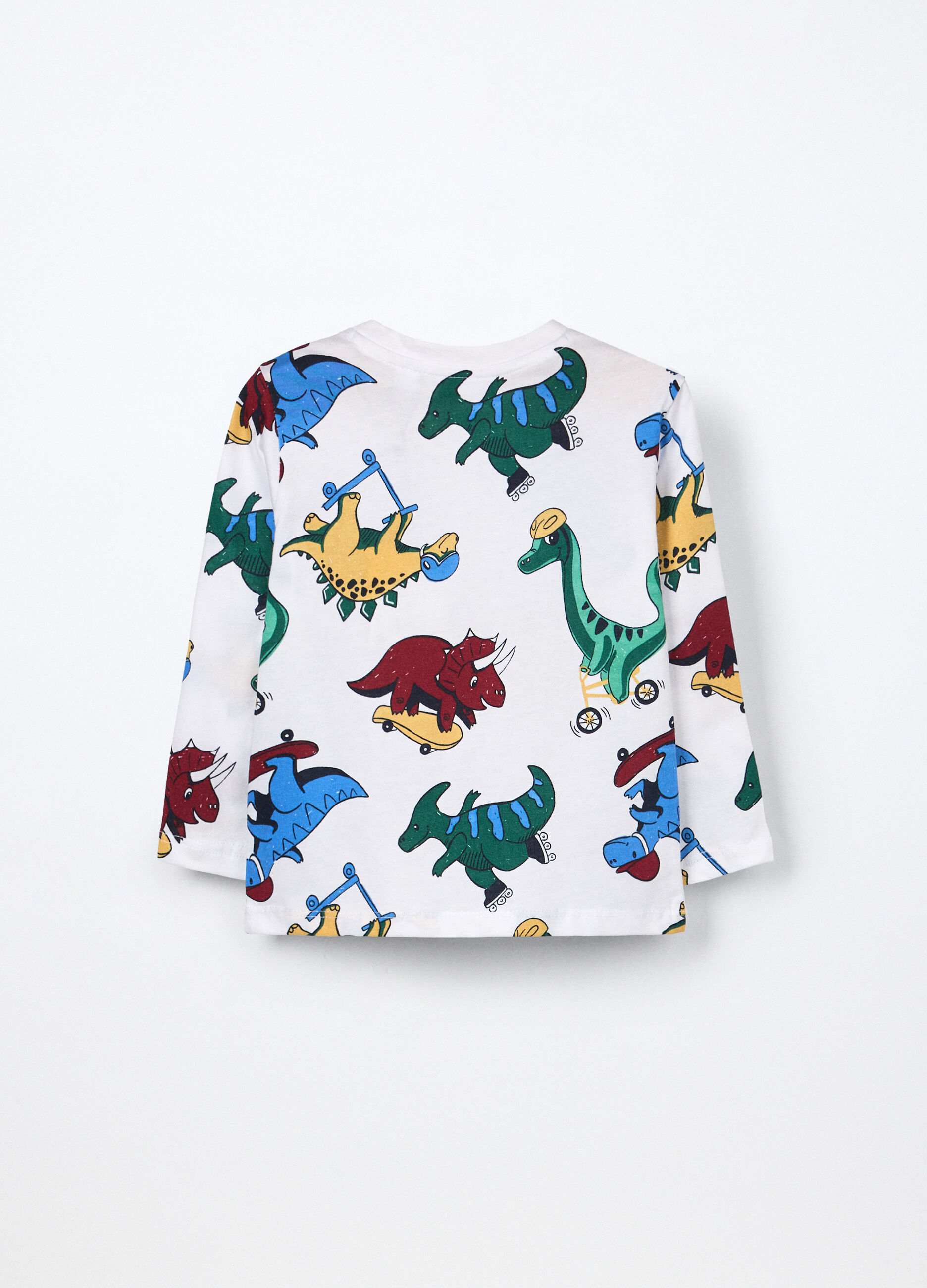 T-shirt in jersey di puro cotone neonato_1