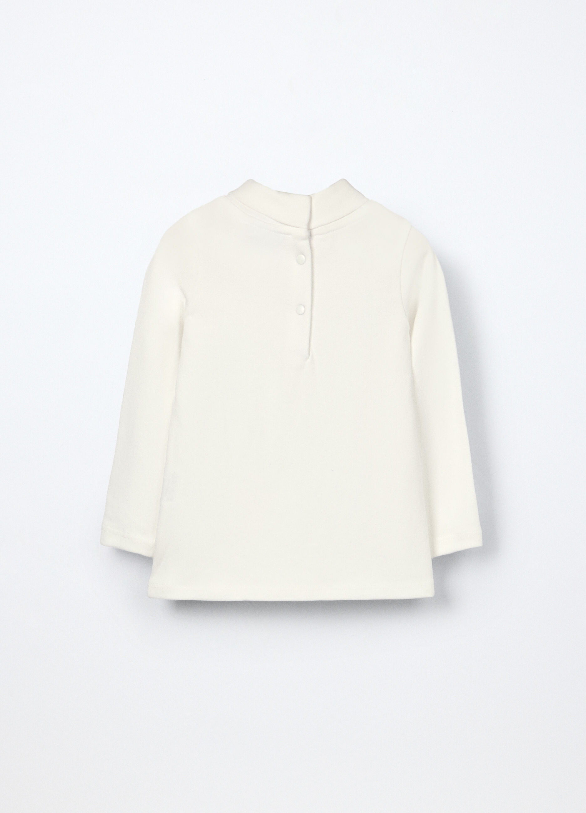 T-shirt in jersey di puro cotone neonata_1