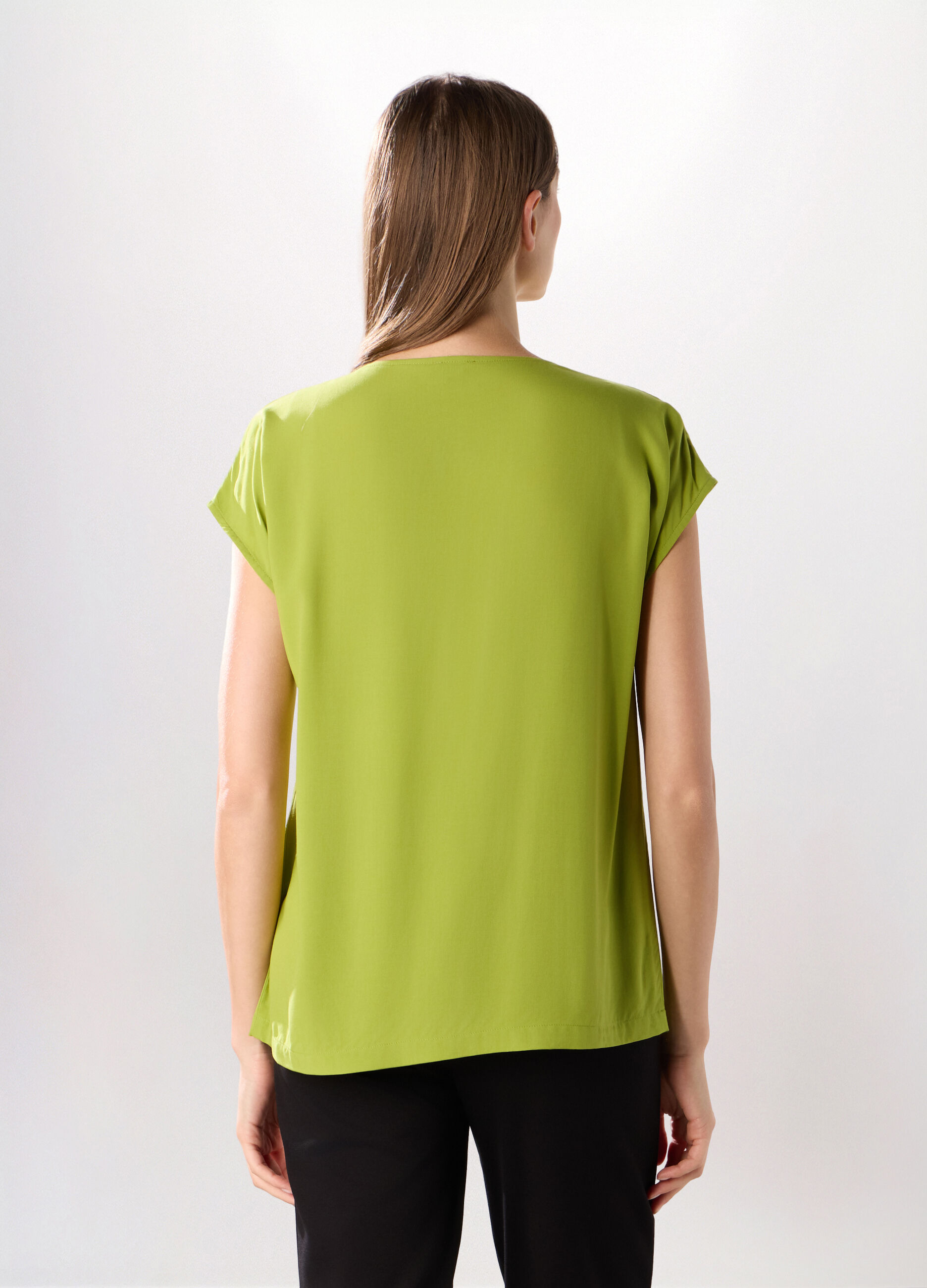 Blusa a maniche corte donna_1