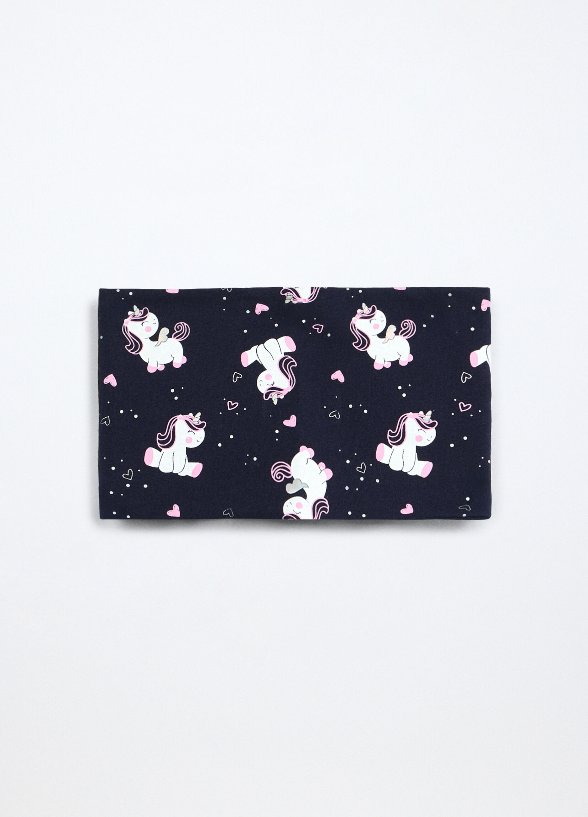 Scaldacollo in jersey di cotone stretch neonata_1