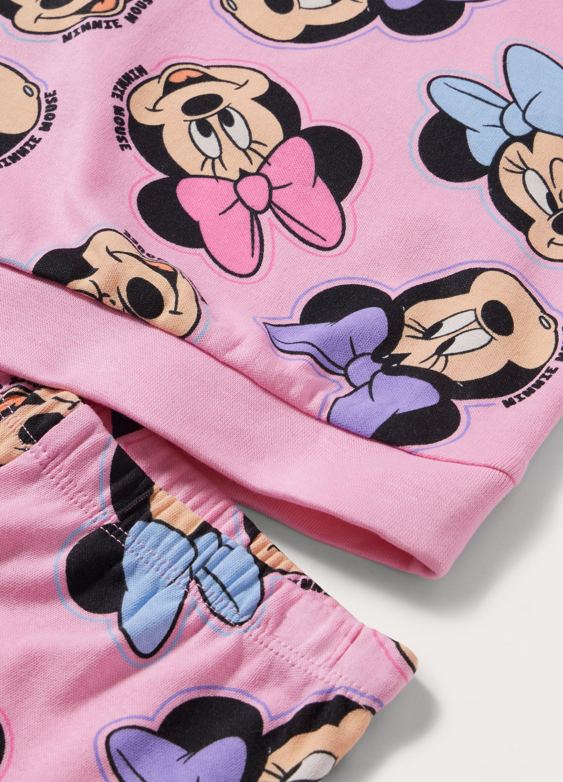Set pigiama lungo in puro cotone Minnie_1