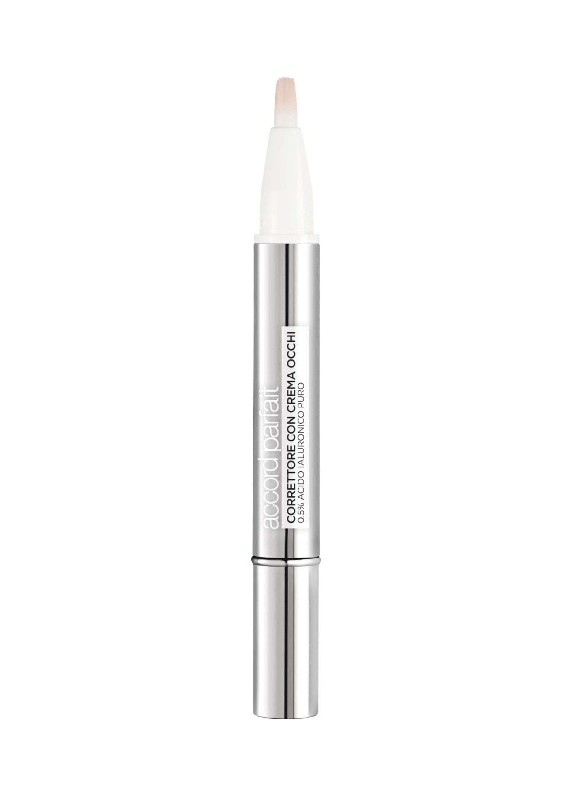 L'Oréal Paris Accord Parfait Correttore Con Crema Occhi, Formula con 0,5% di Acido Ialuronico, Pelle idratata e occhiaie minimizzate, Illumina, Corregge e Riduce le Imperfezioni in 8 Settimane, 1-2R._1