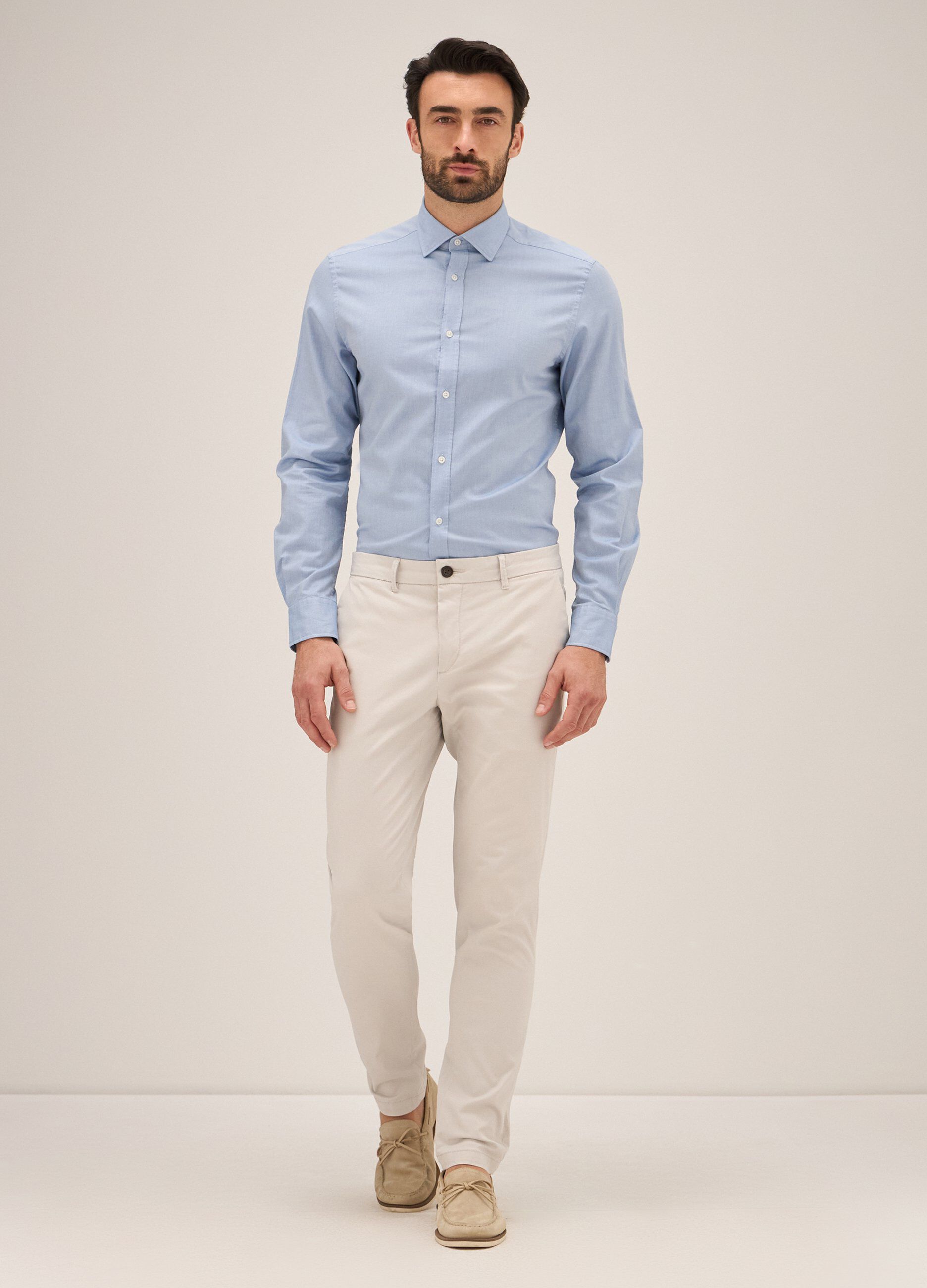 Pantalone Rumford in cotone stretch uomo_0