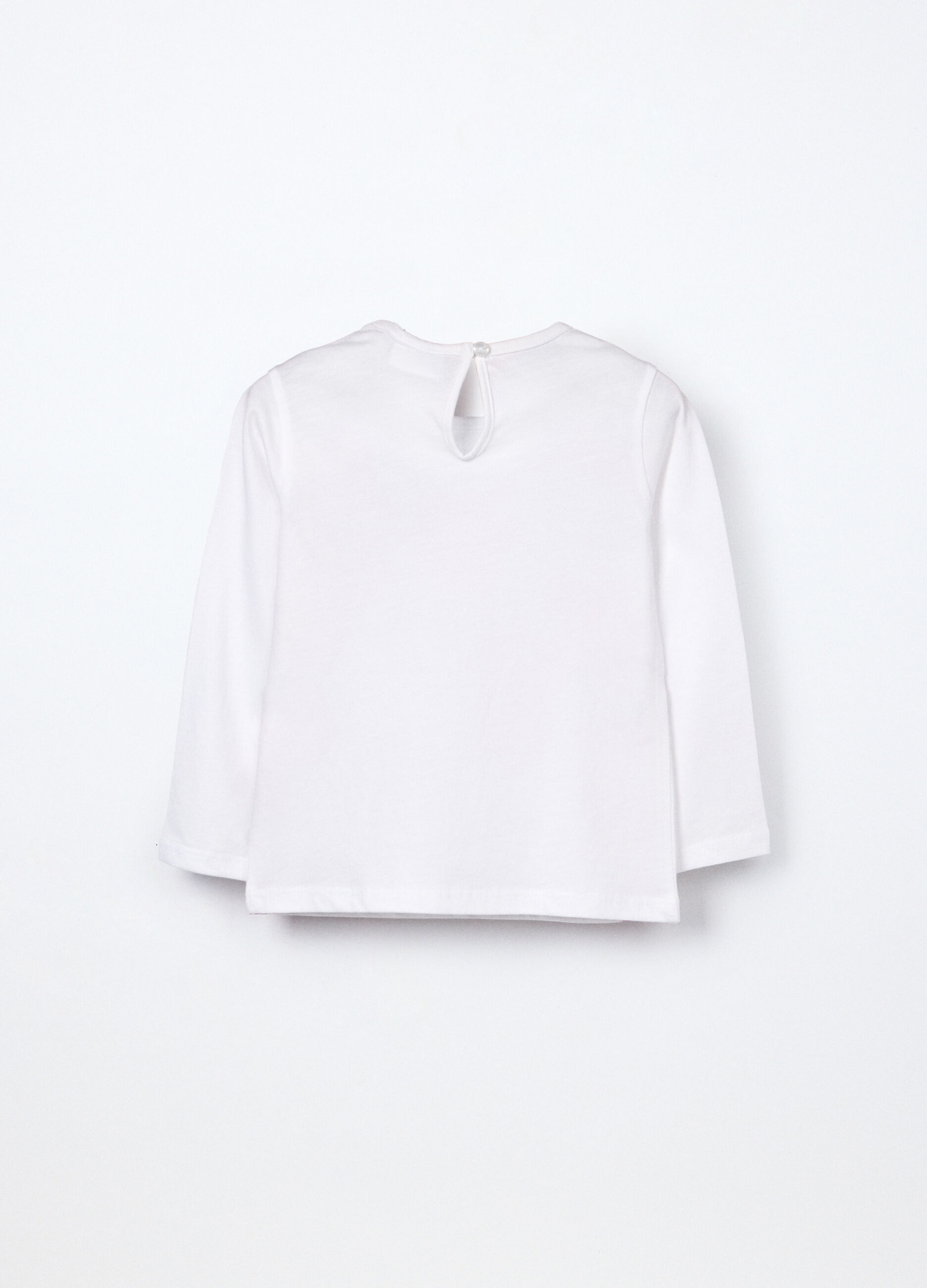 T-shirt in jersey di puro cotone neonata_1