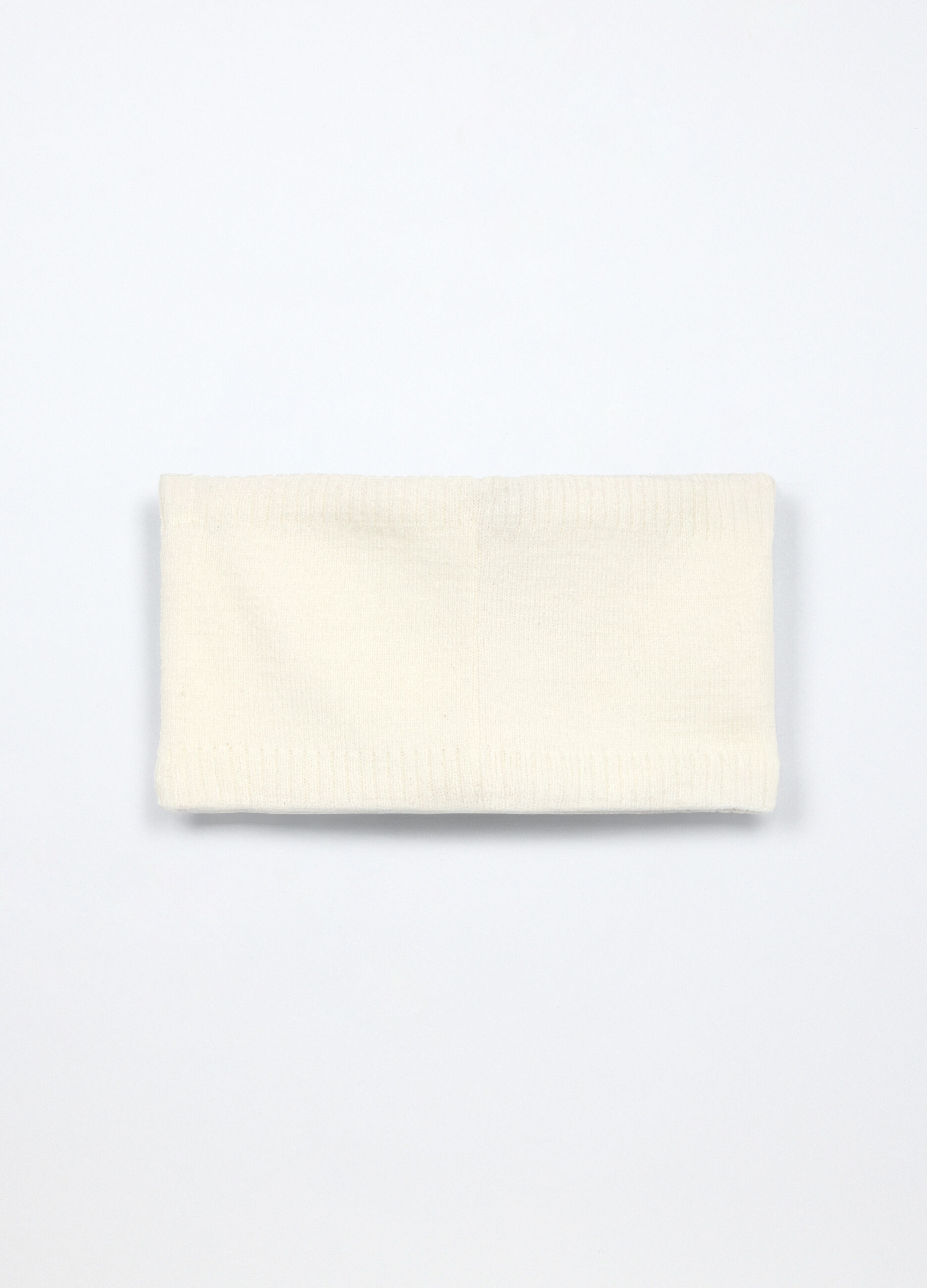 Scaldacollo tricot con ricami neonata_1