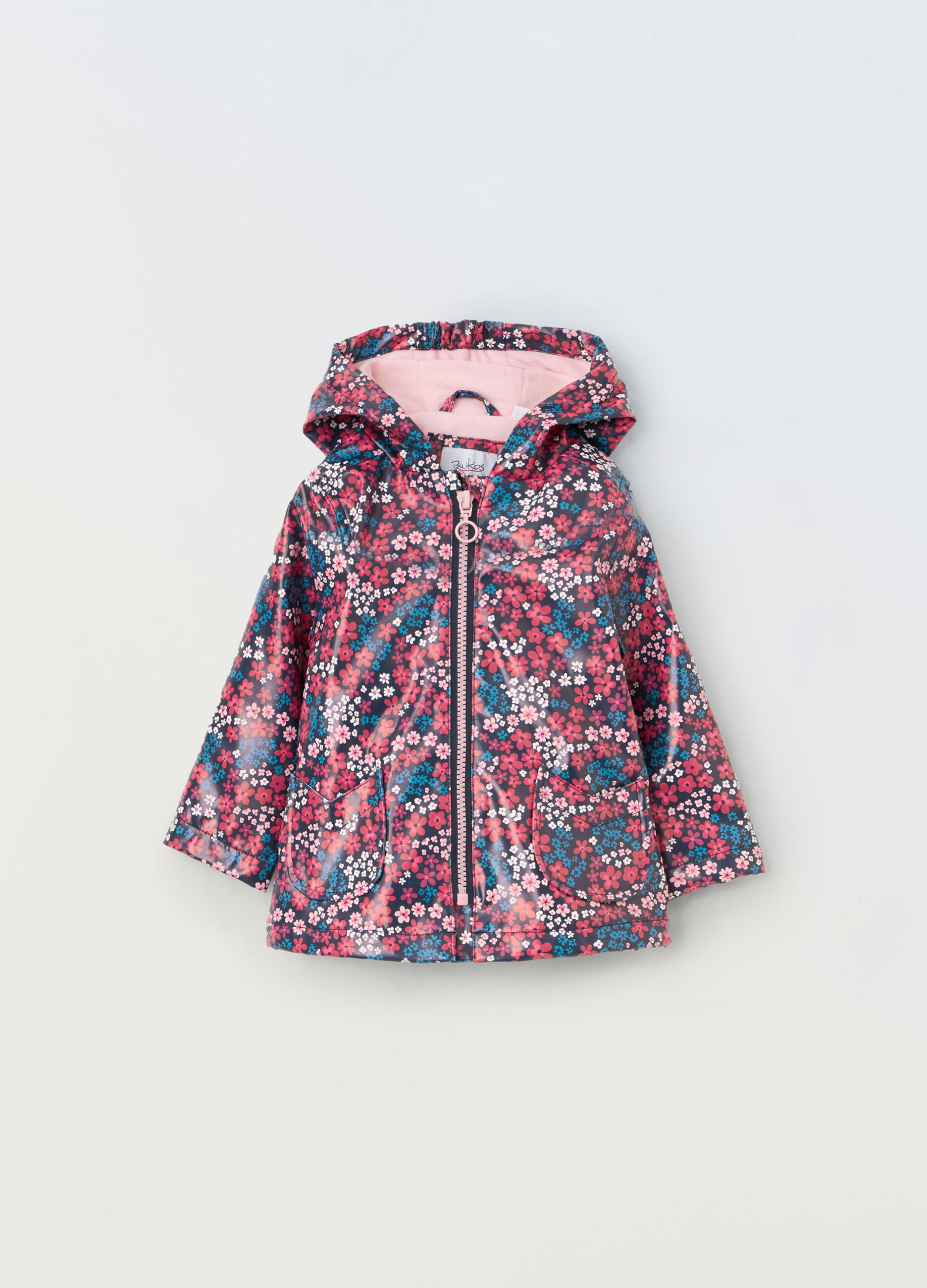 Giacca a vento con cappuccio neonata_0