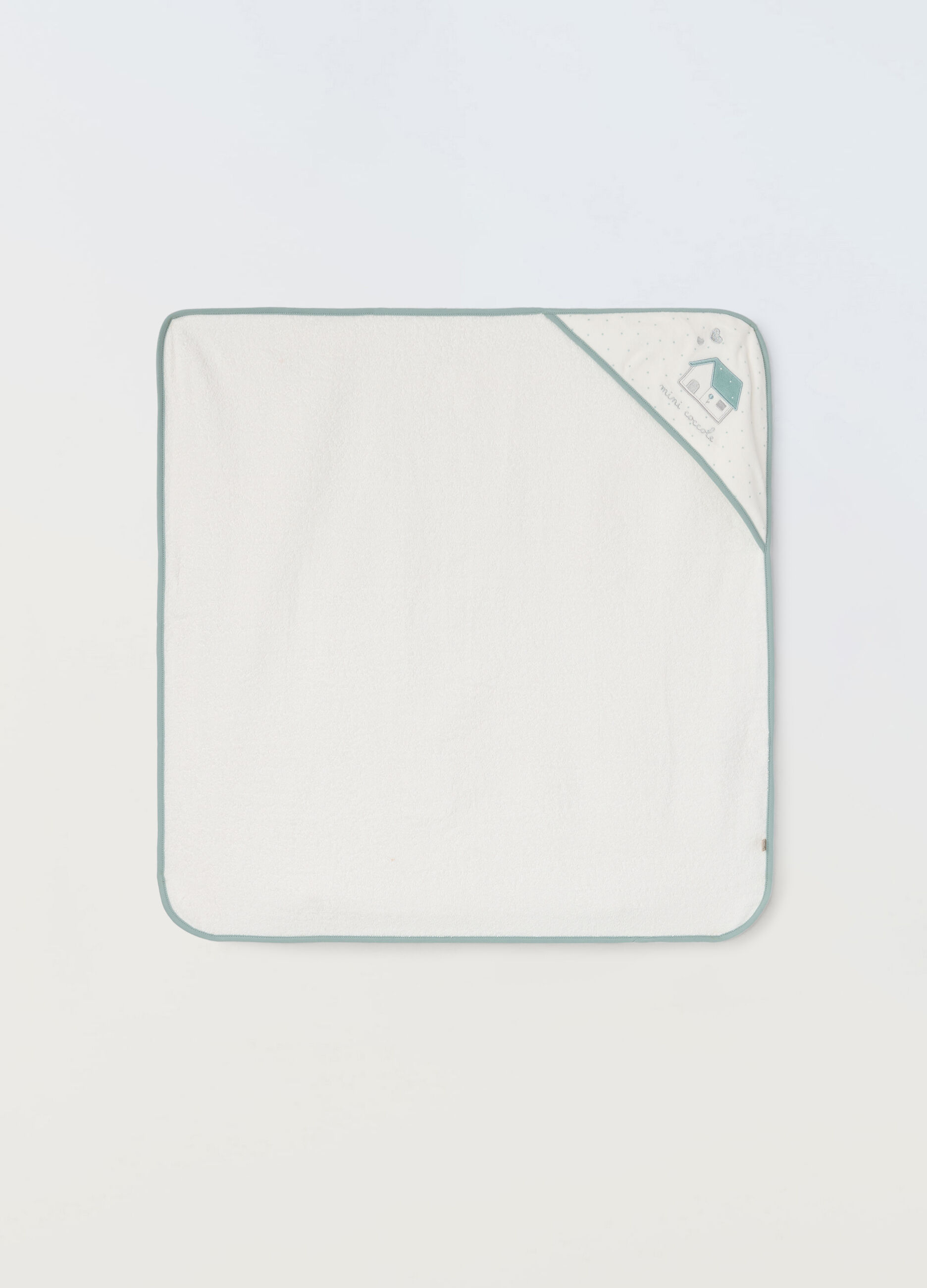 Asciugamano con angolo neonato_0