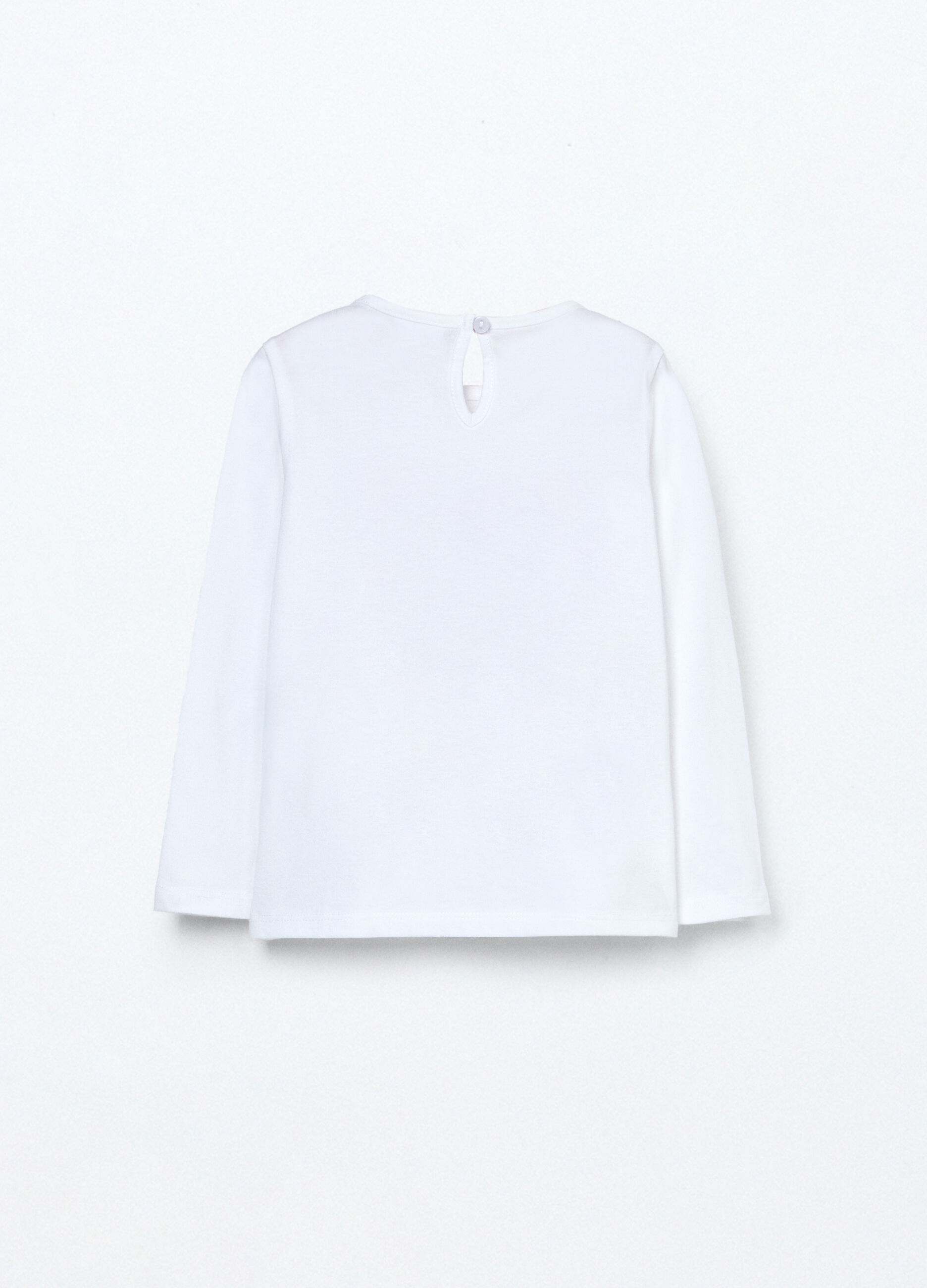 T-shirt in jersey di puro cotone neonata_1