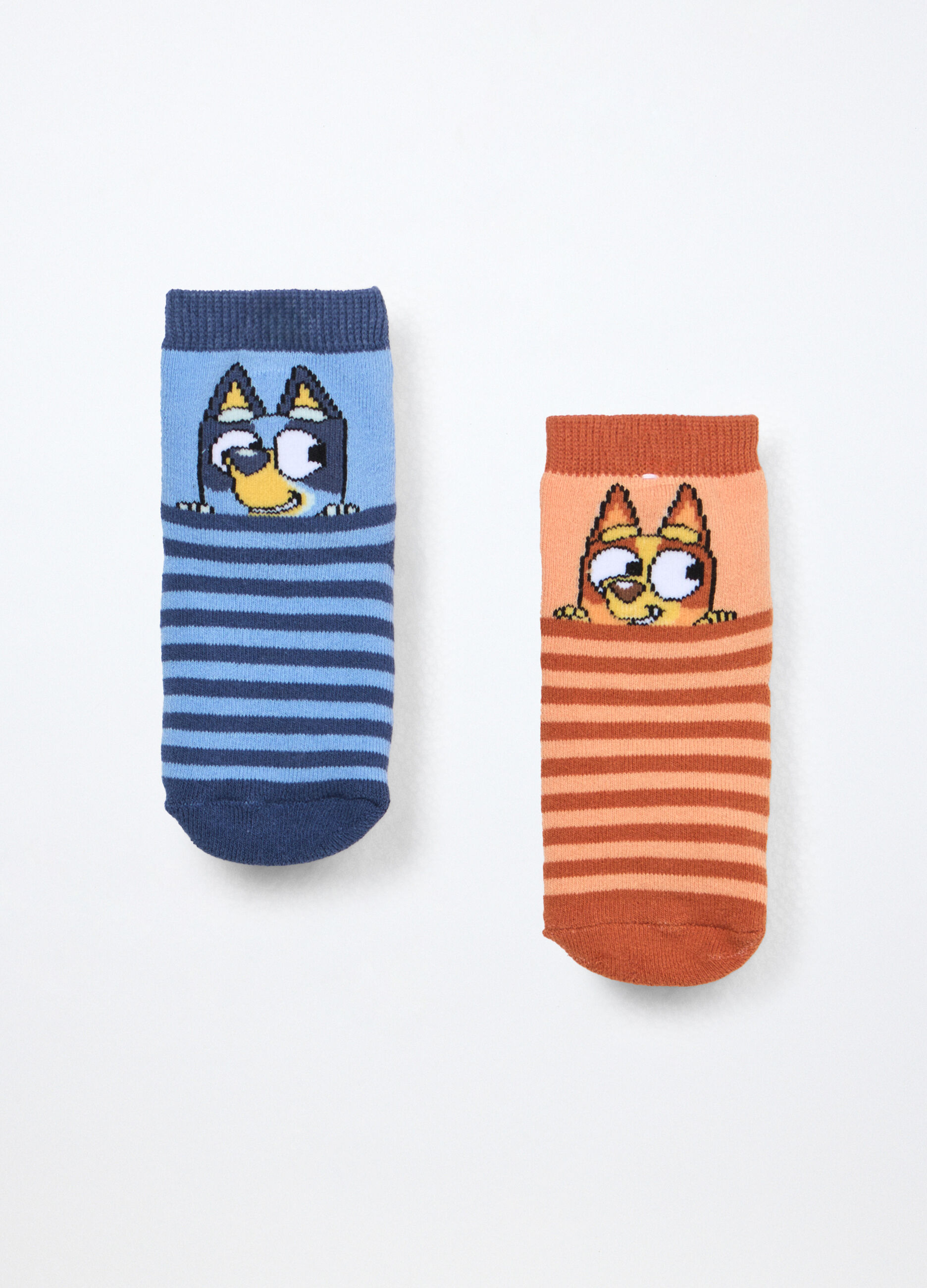 Pack 2 calze corte antiscivolo Bluey neonato_0