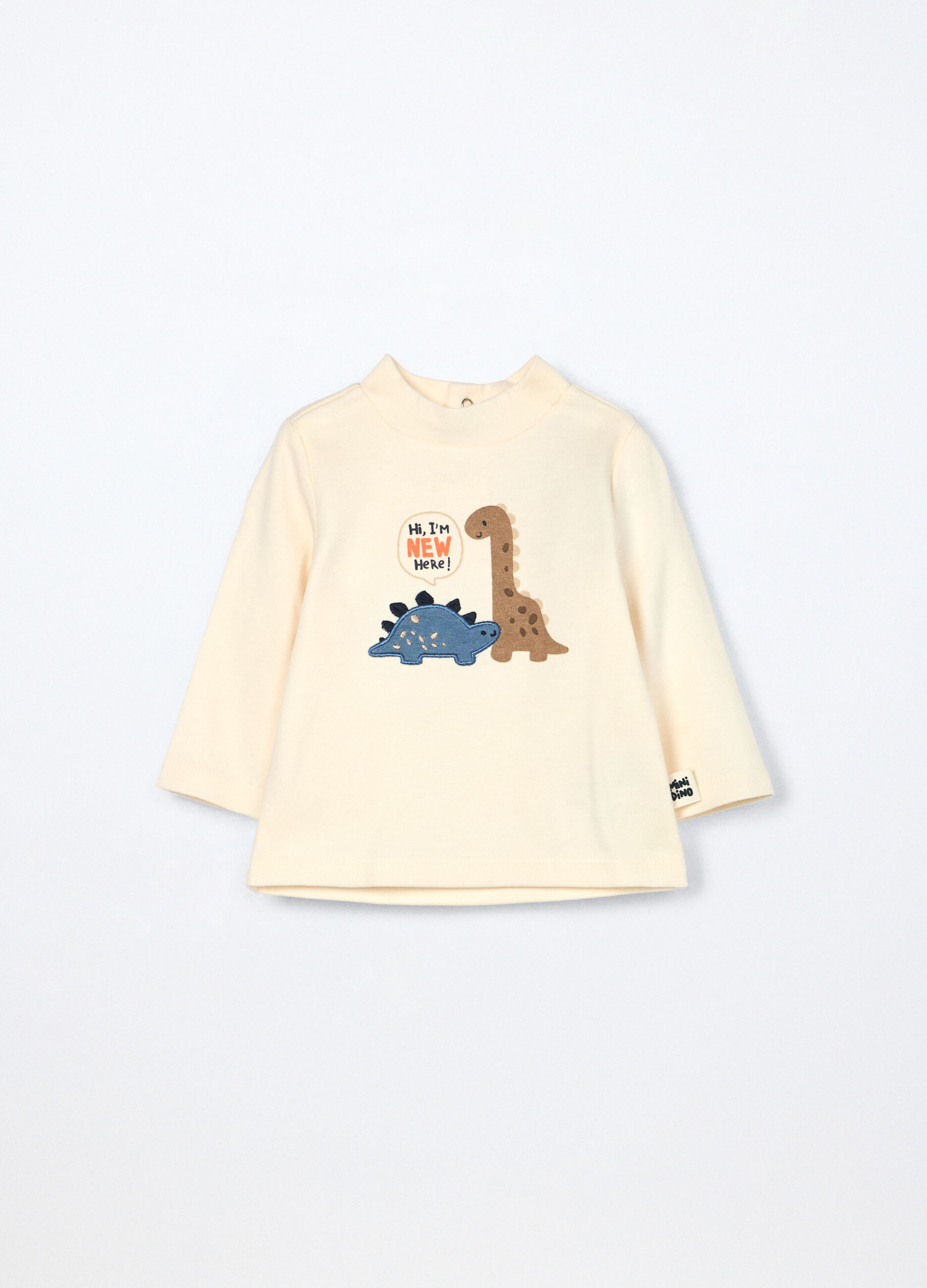 Lupetto in interlock di puro cotone neonato_0