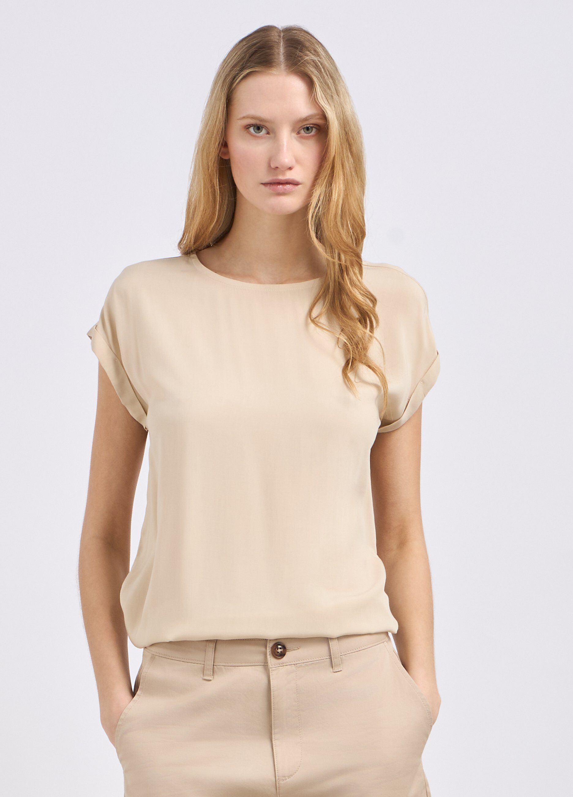 Blusa in pura viscosa donna_0