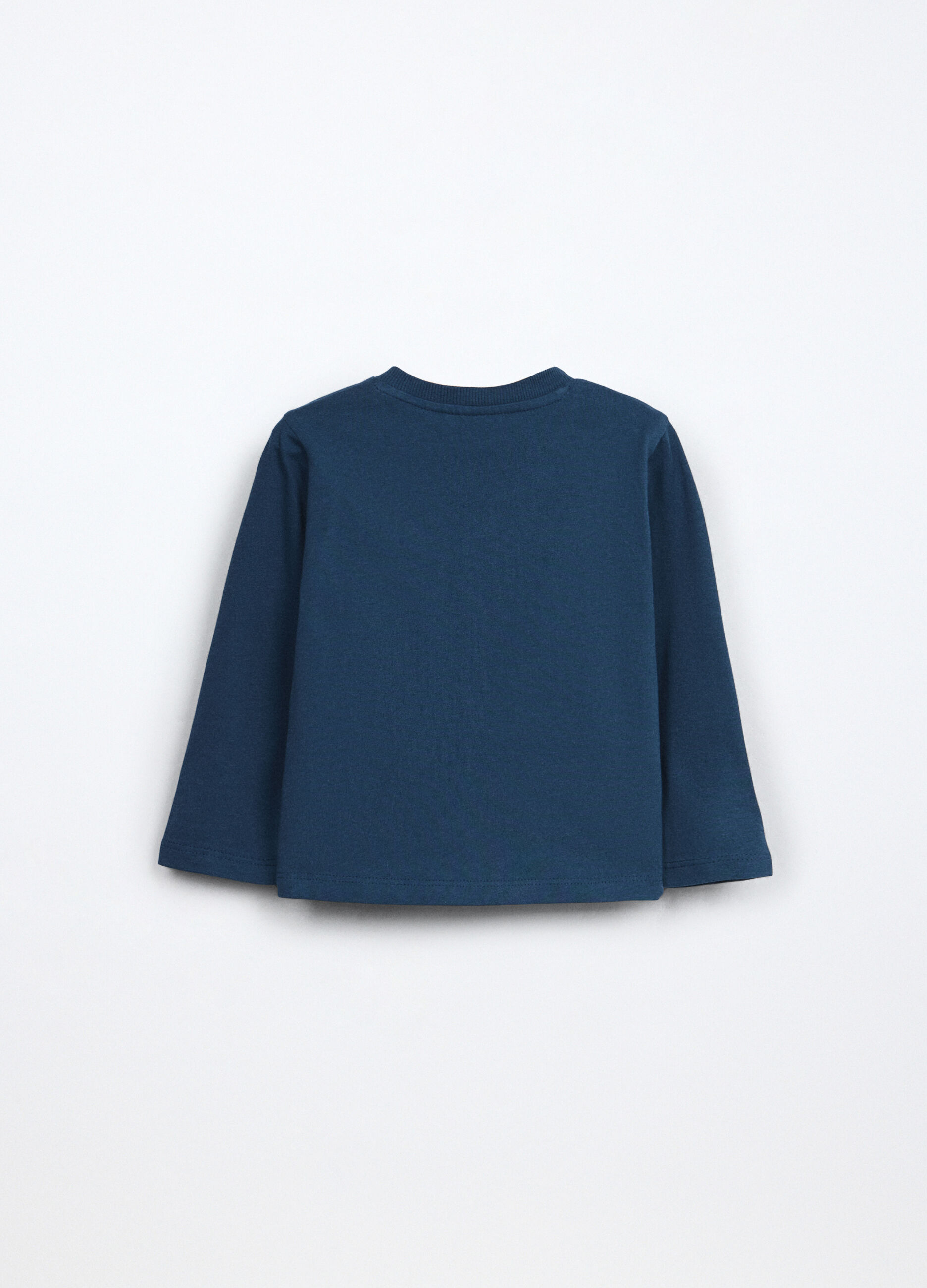 T-shirt in jersey di puro cotone neonato_1