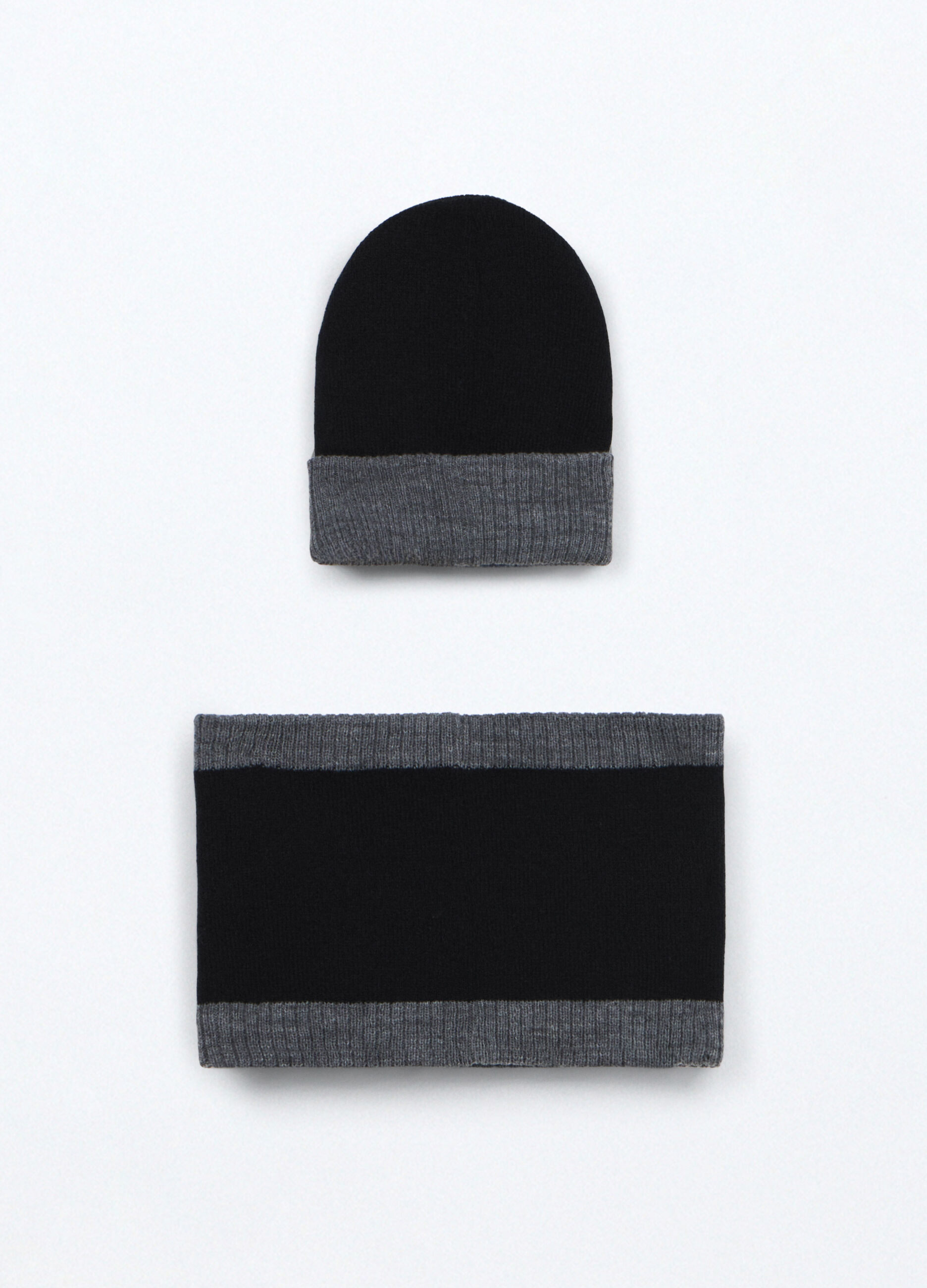 Set berretto + scaldacollo tricot _1