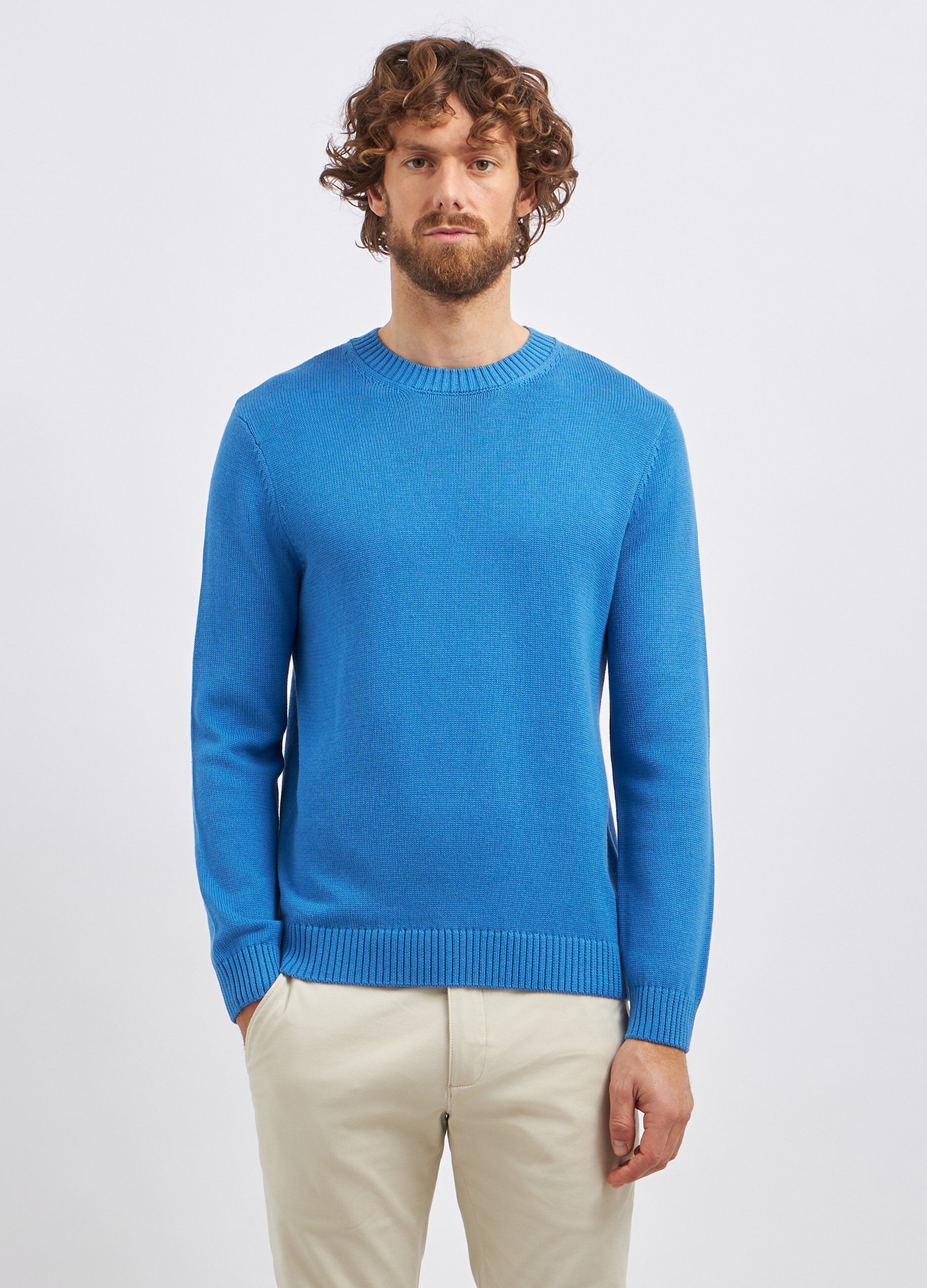Tricot in misto cotone uomo_0
