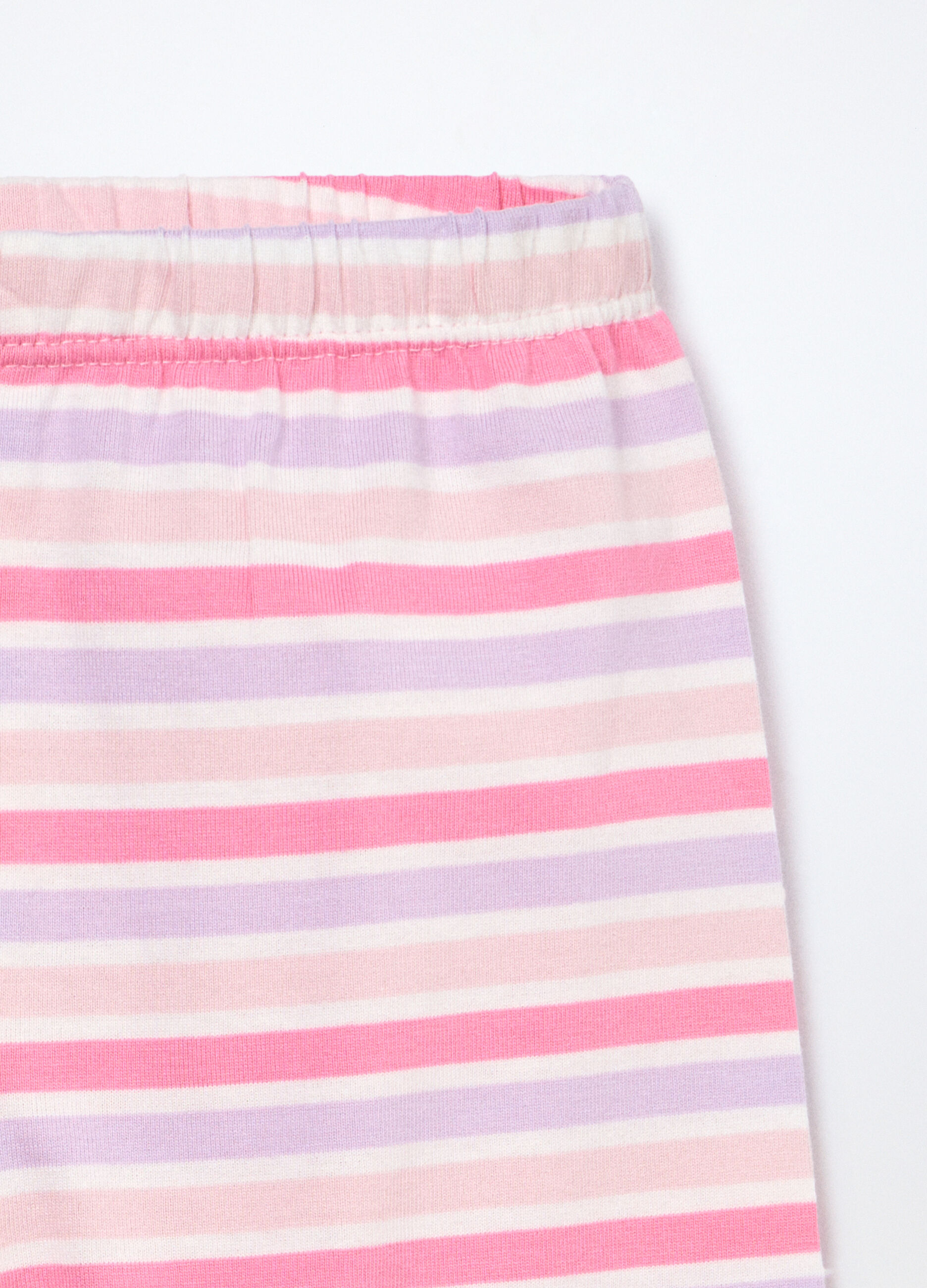 Set pigiama lungo in jersey di puro cotone neonata_3