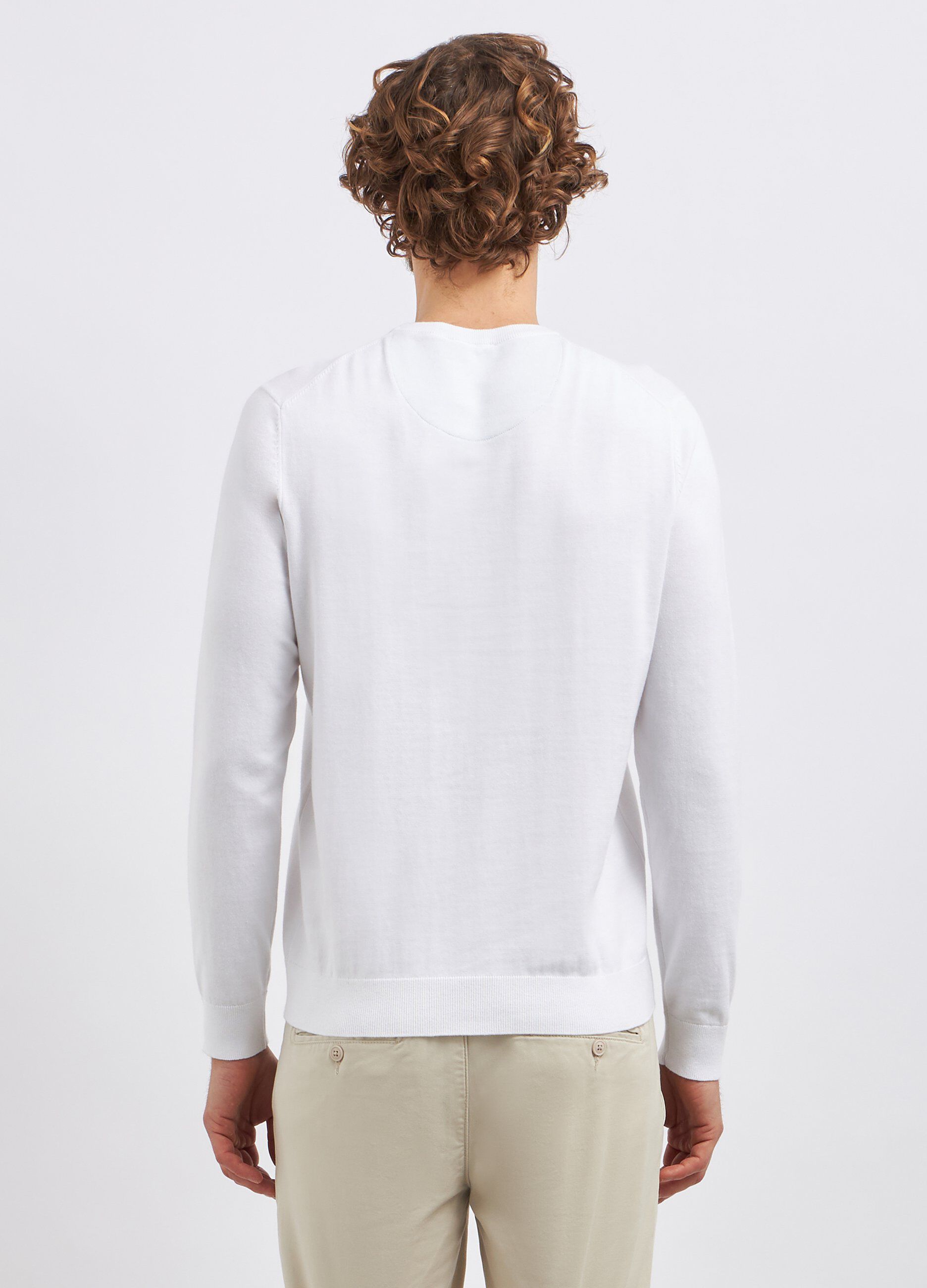 Pullover in puro cotone uomo_1