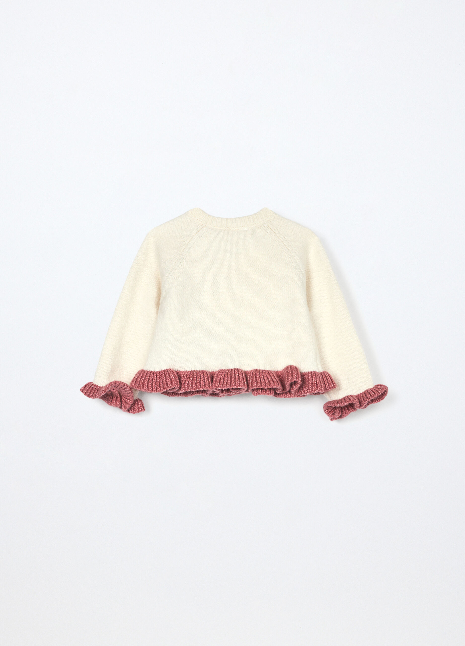 Cardigan misto cotone neonata_1