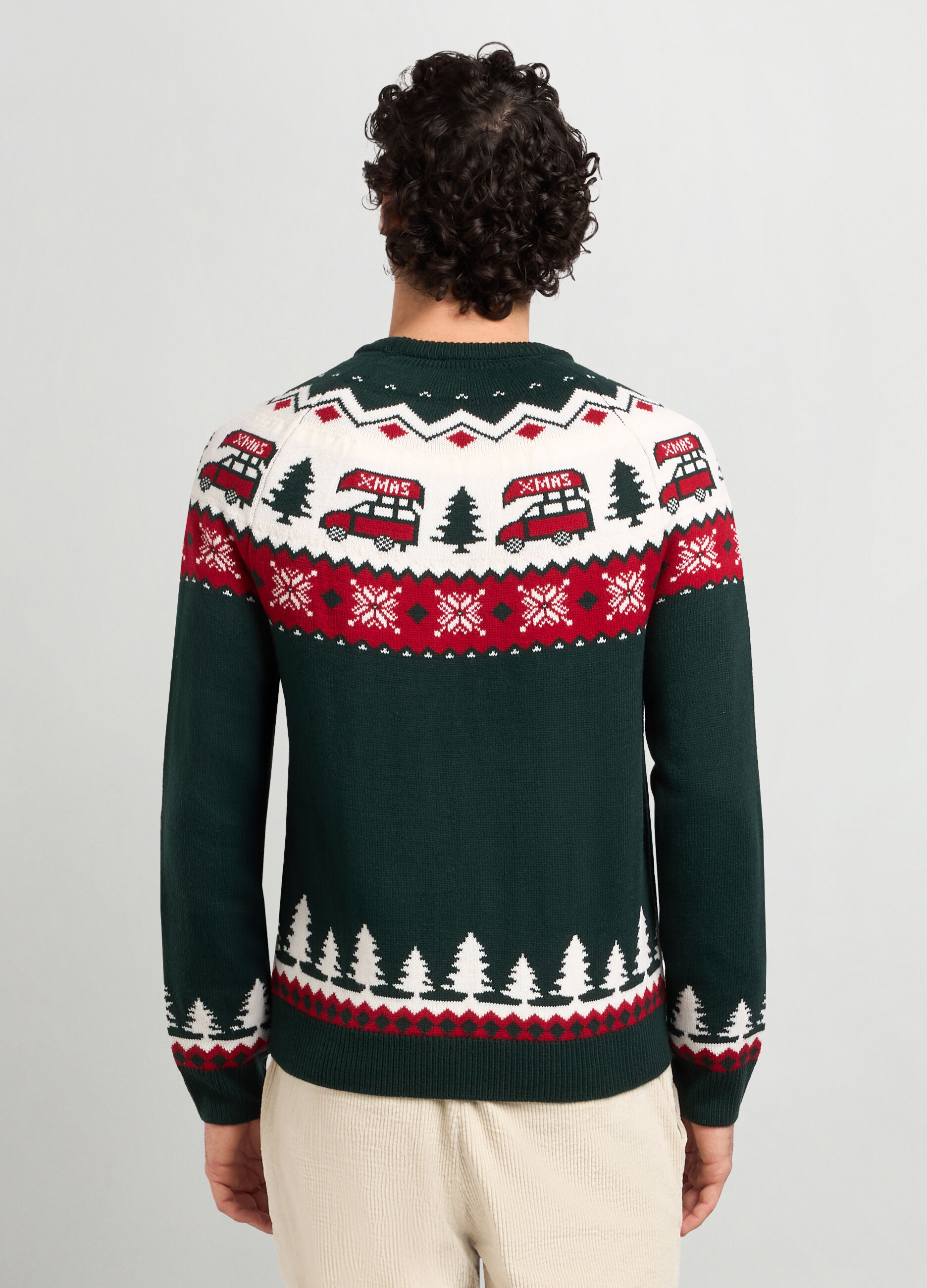 Maglione girocollo natalizio uomo_1