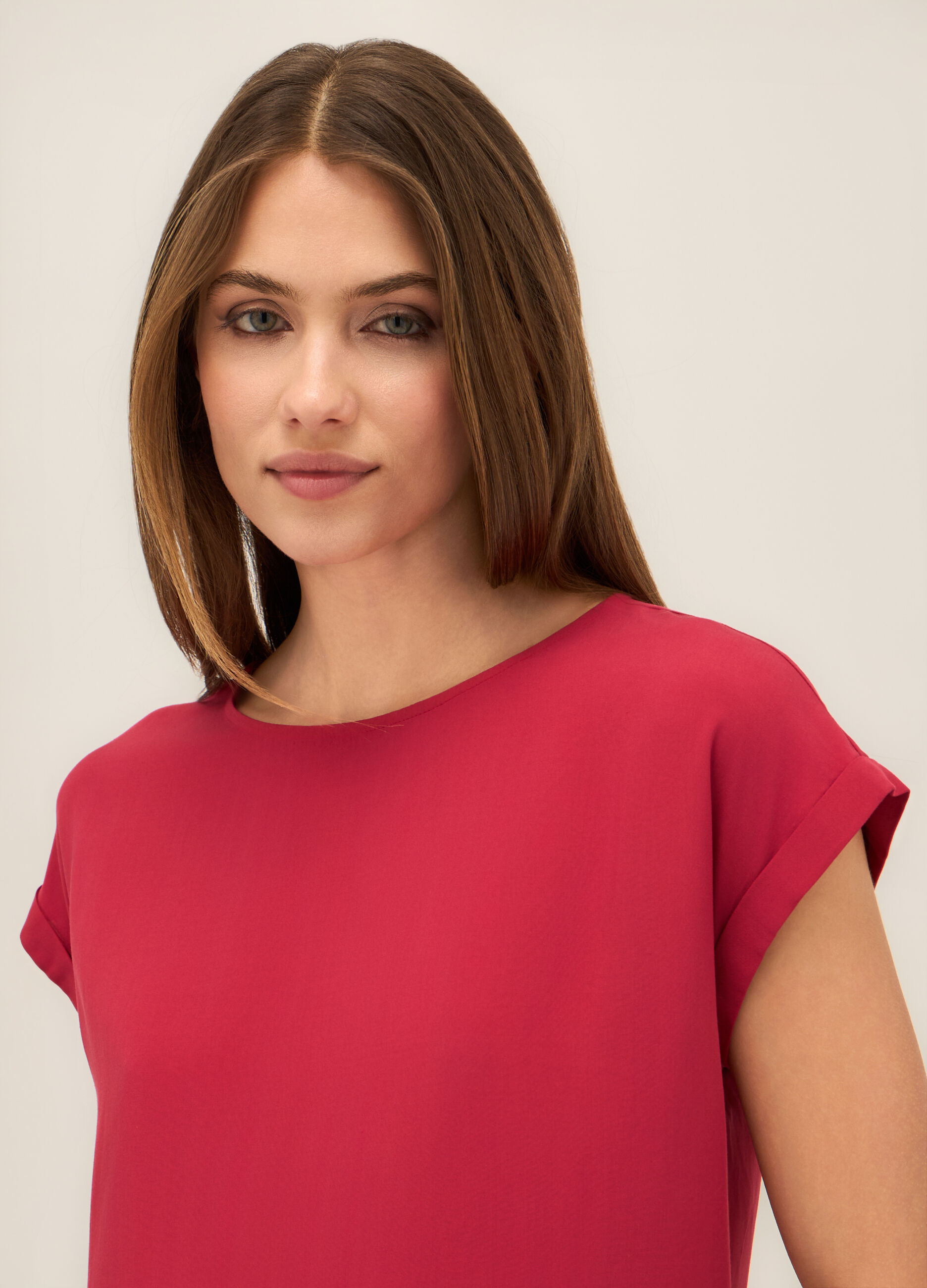 Blusa in pura viscosa donna_2