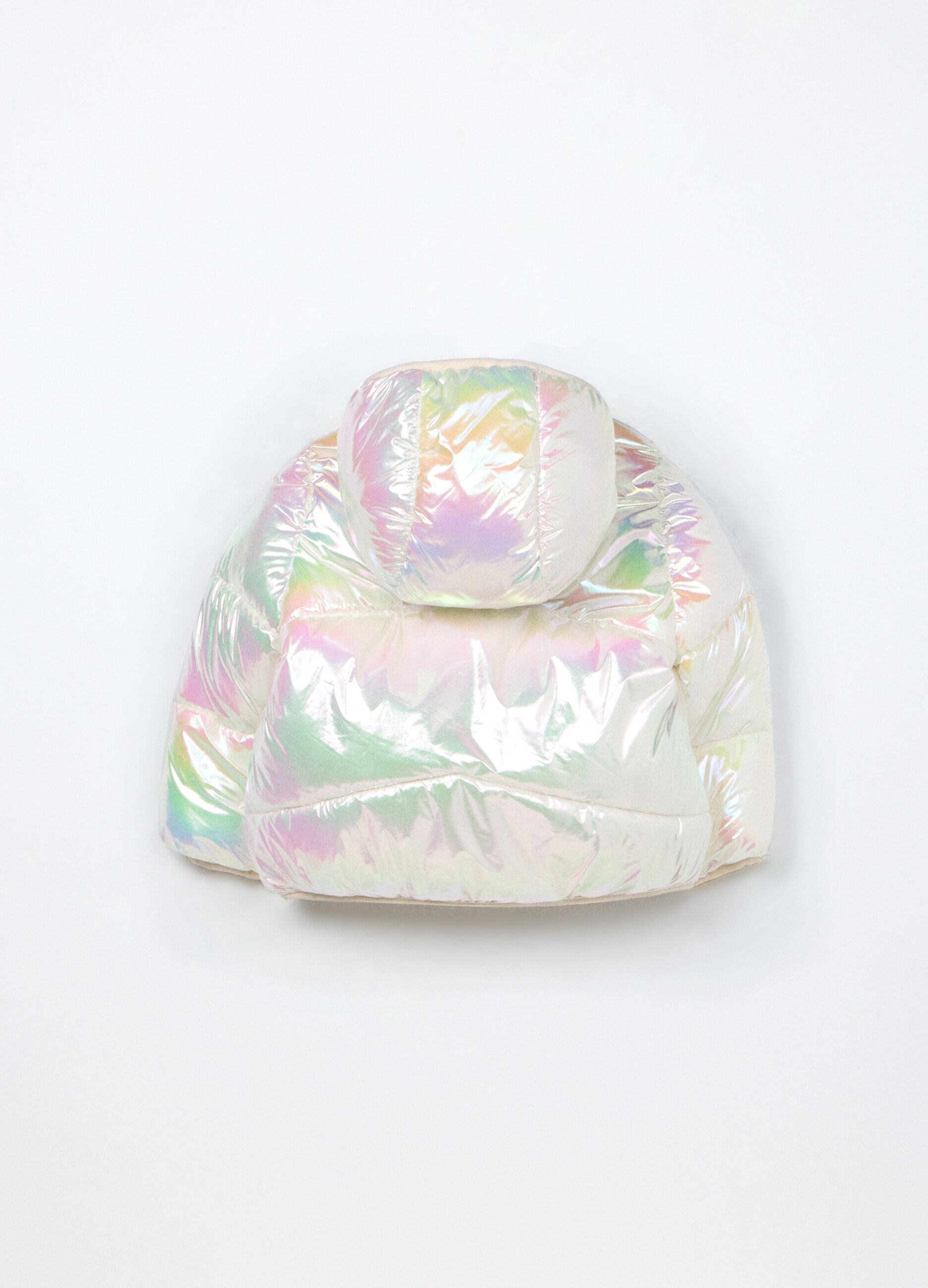 Giubbino imbottito con cappuccio neonata_1